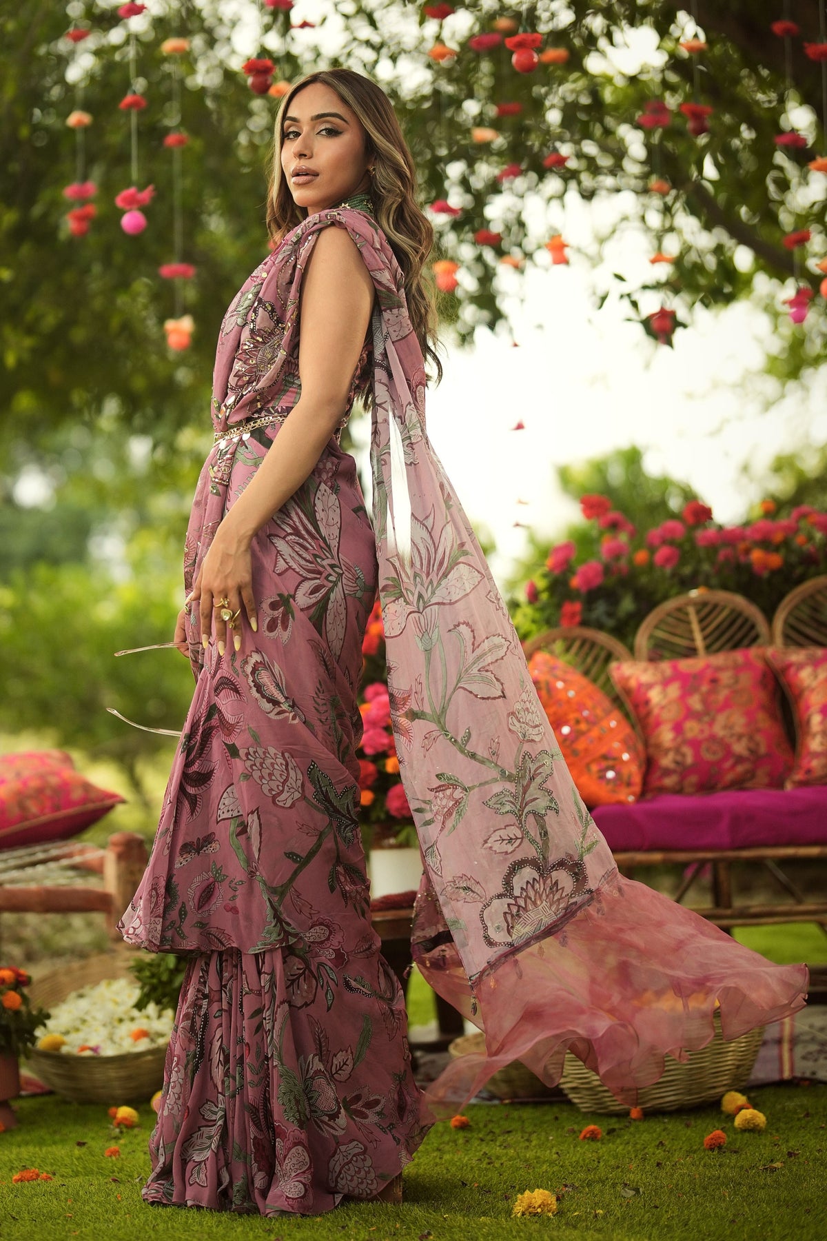 Momina Saree Set