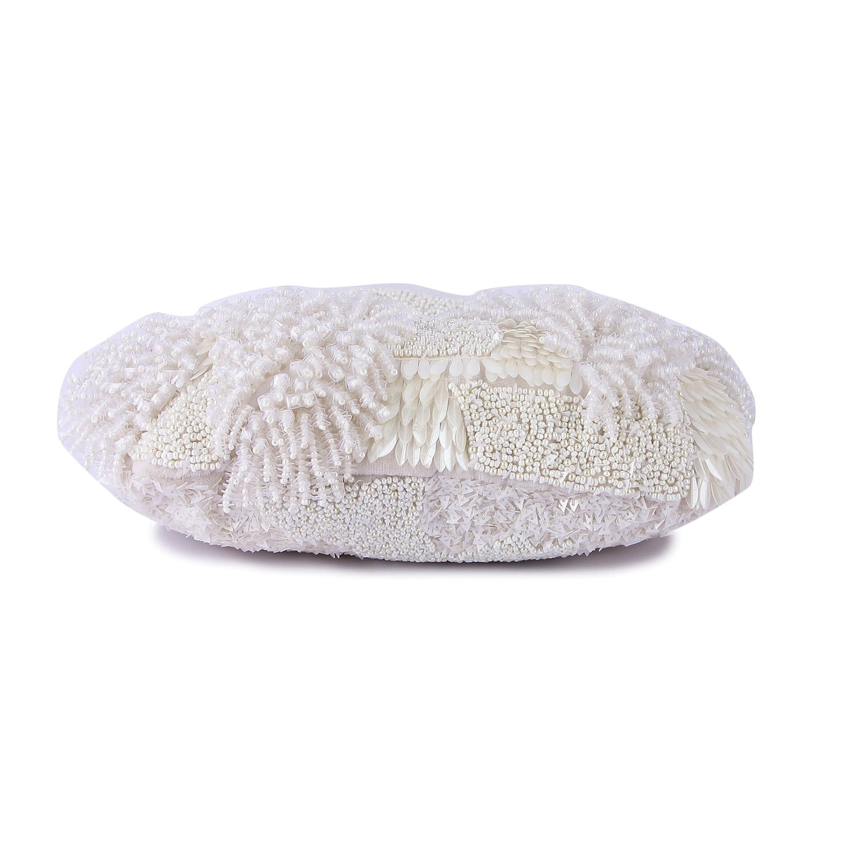 White Indo-western Purse