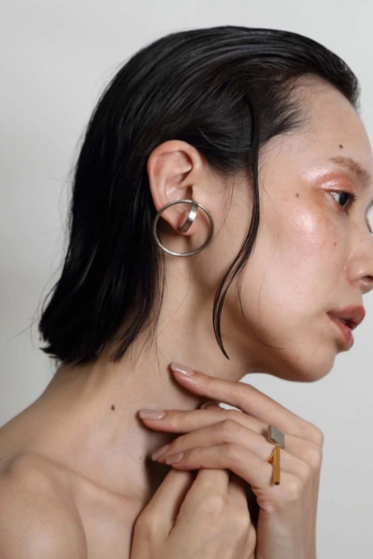 Orb Silver Earrings