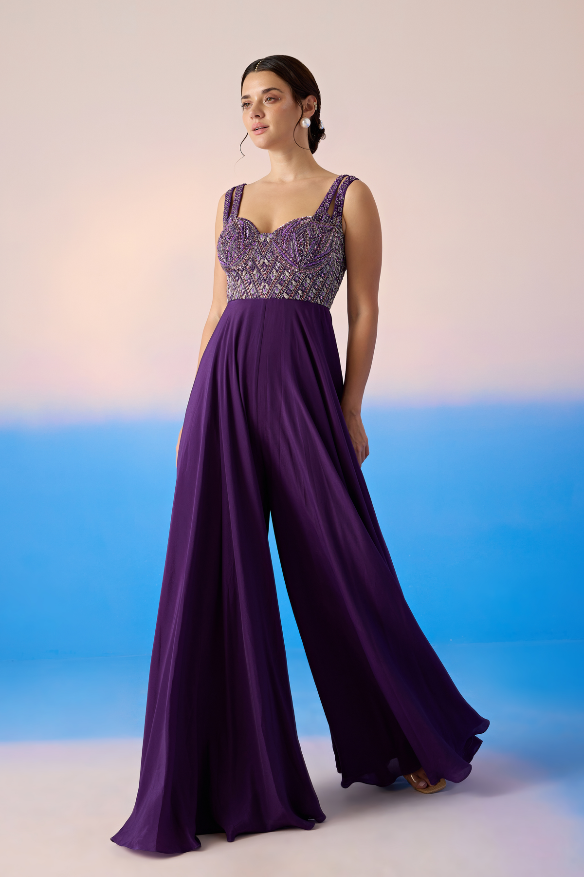 Midnight Purple Jumpsuit