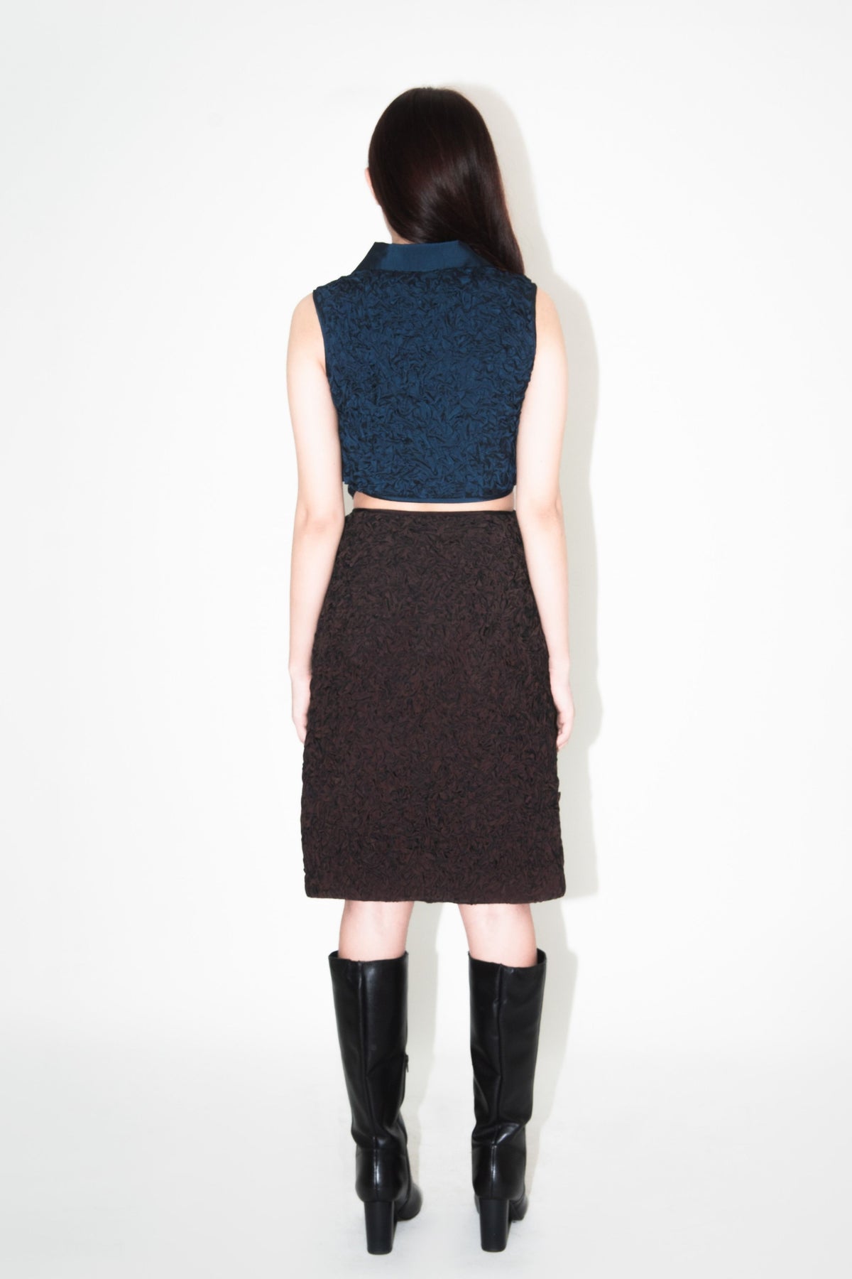 Crumple Textured Top