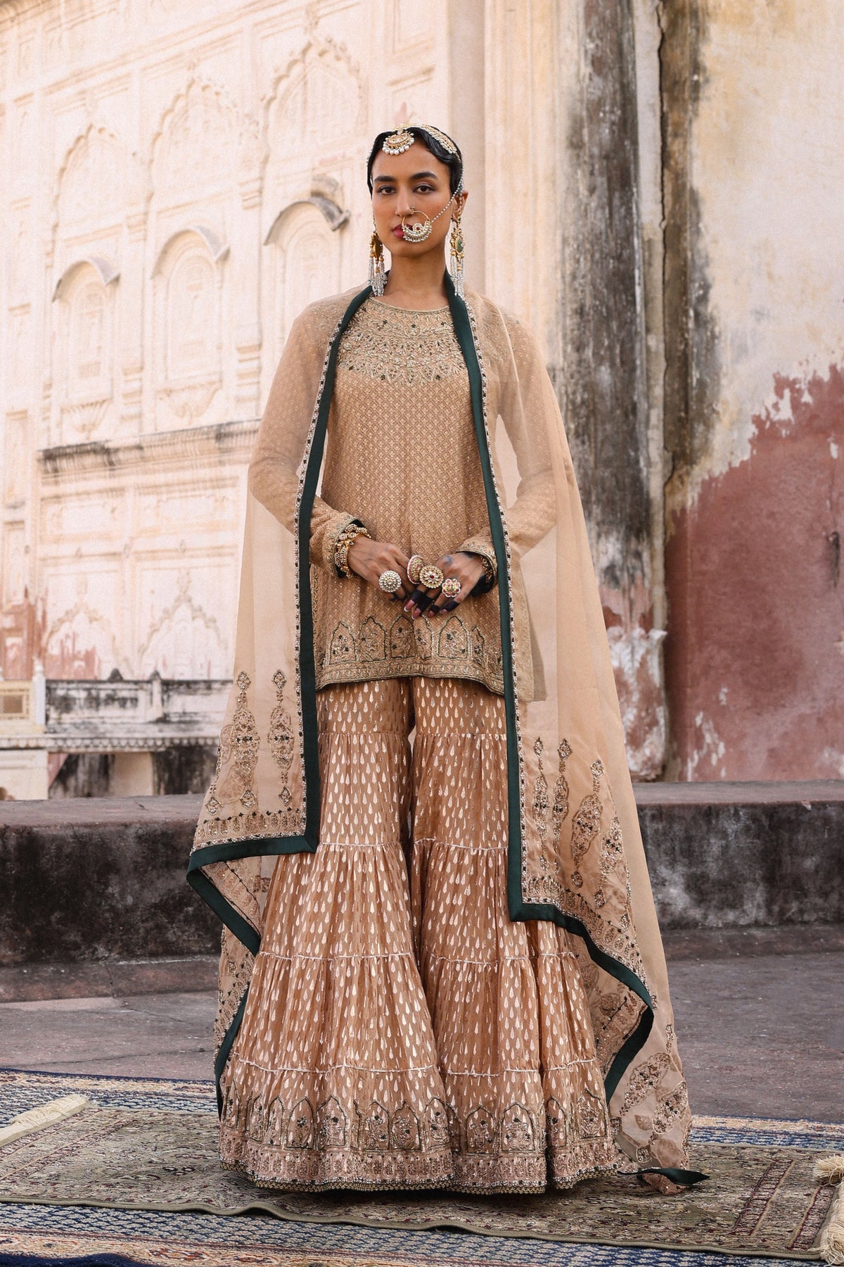 Noor Mahal Sharara Set