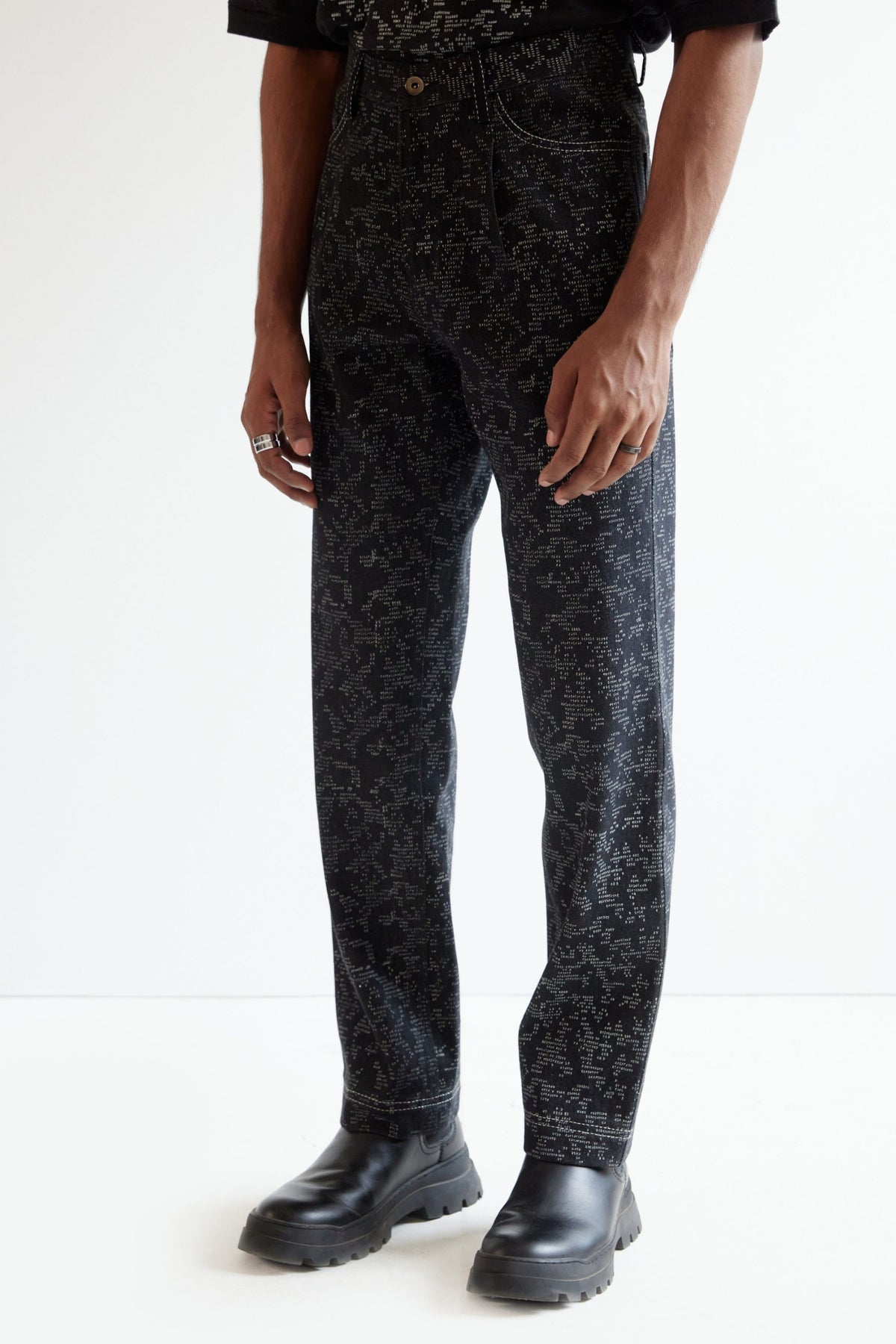 Block Print Denim