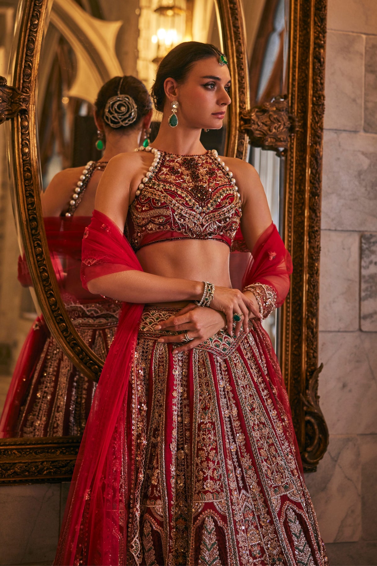 Siam-E-Shaahi Lehenga Set