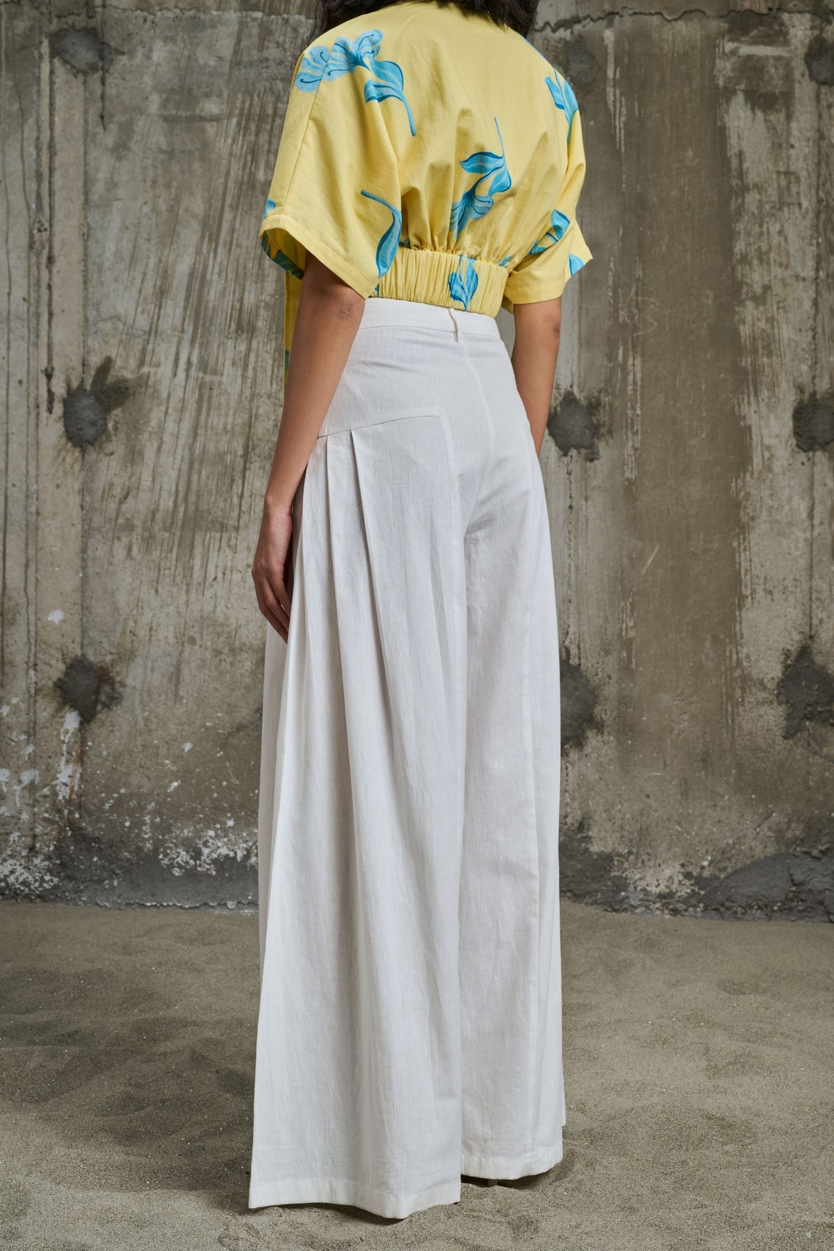 Sunlit Bloom Cropped Top