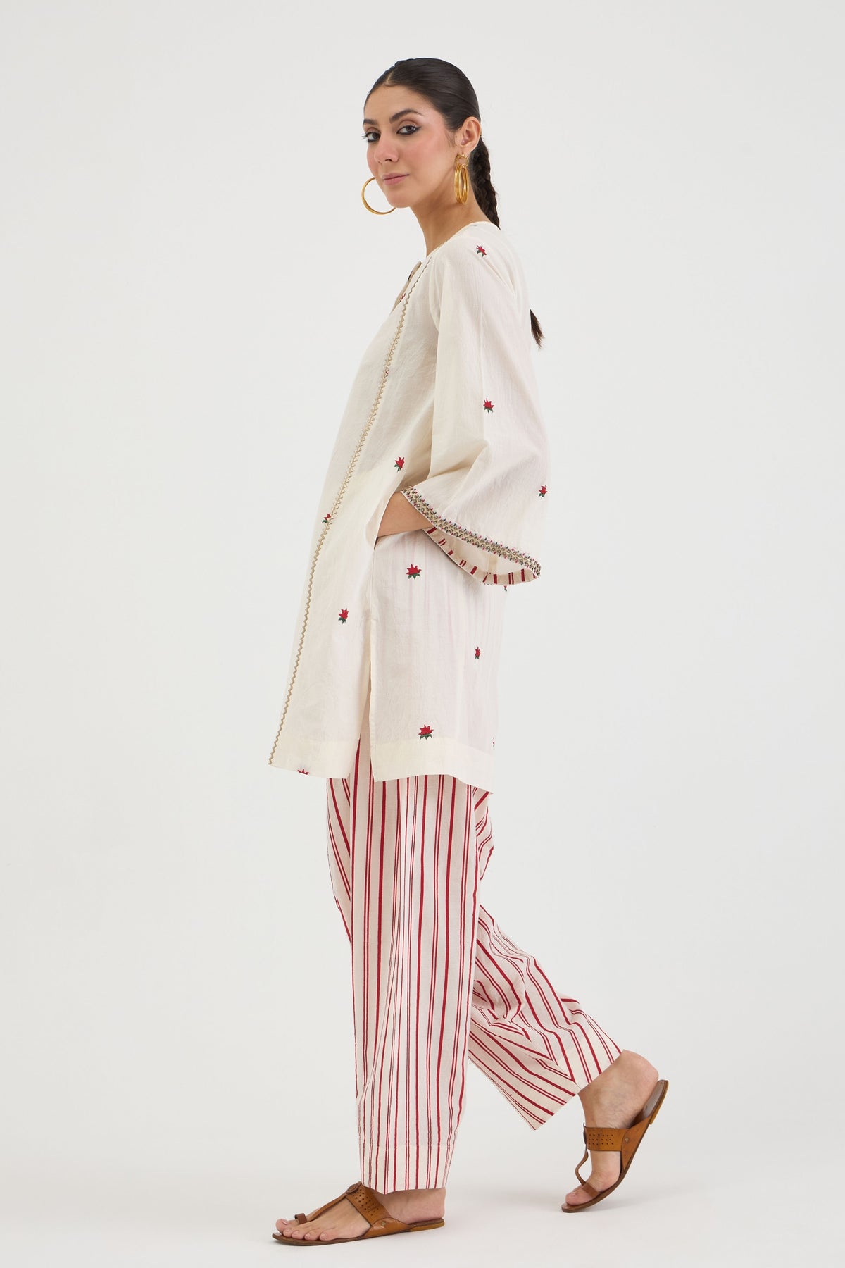 Lotus Short Kurta Set