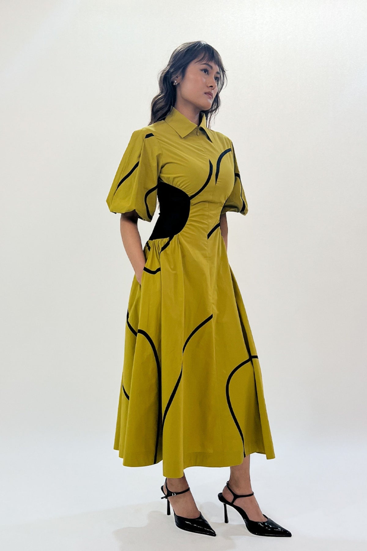 Illusion Tape Dress