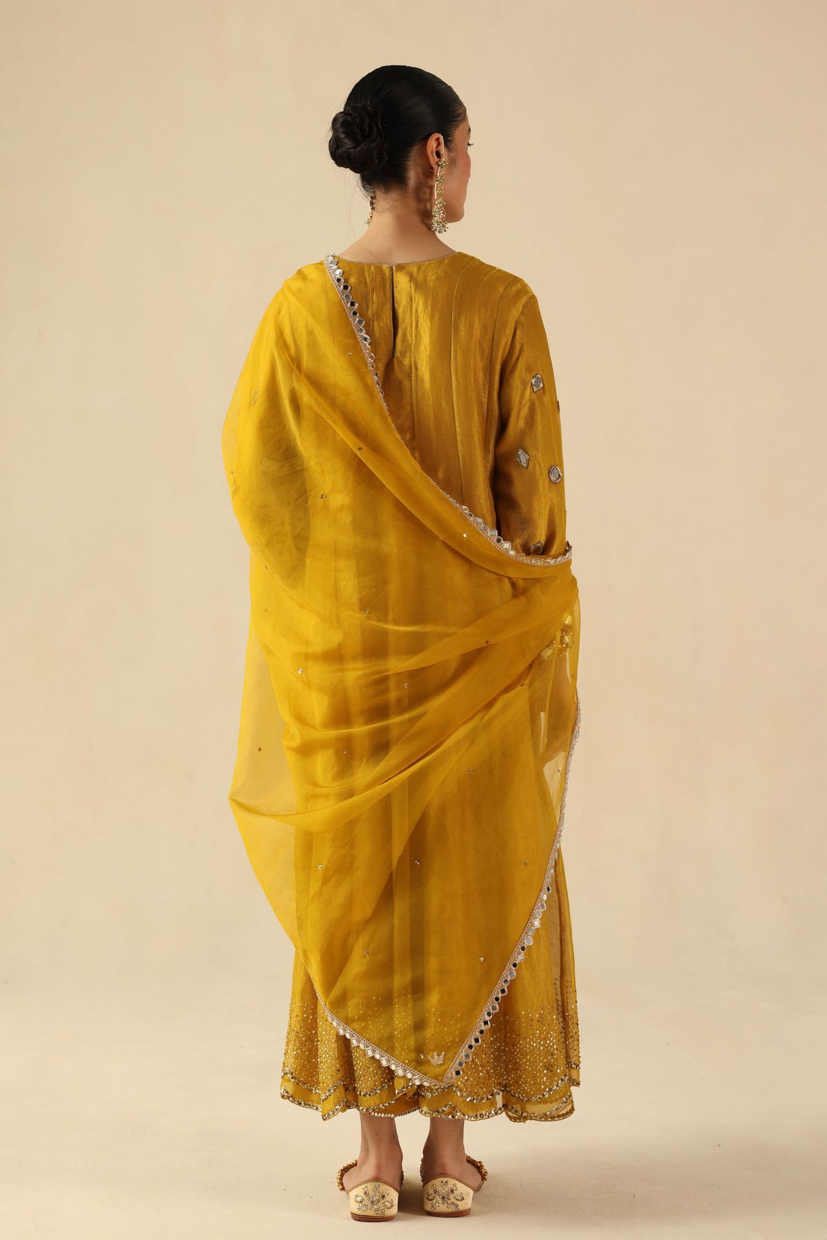Yellow Afsana Kalidar