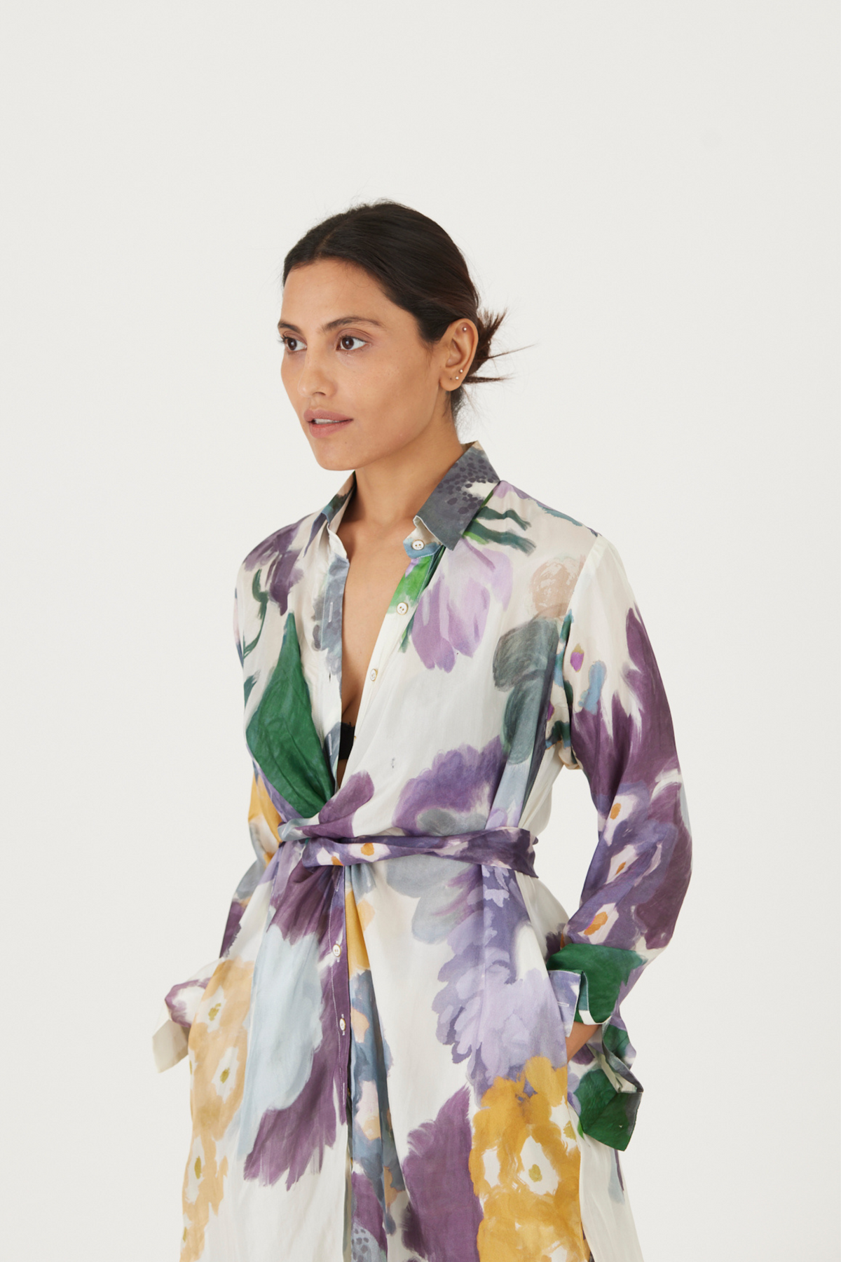 Mara Wrap Kurta Set