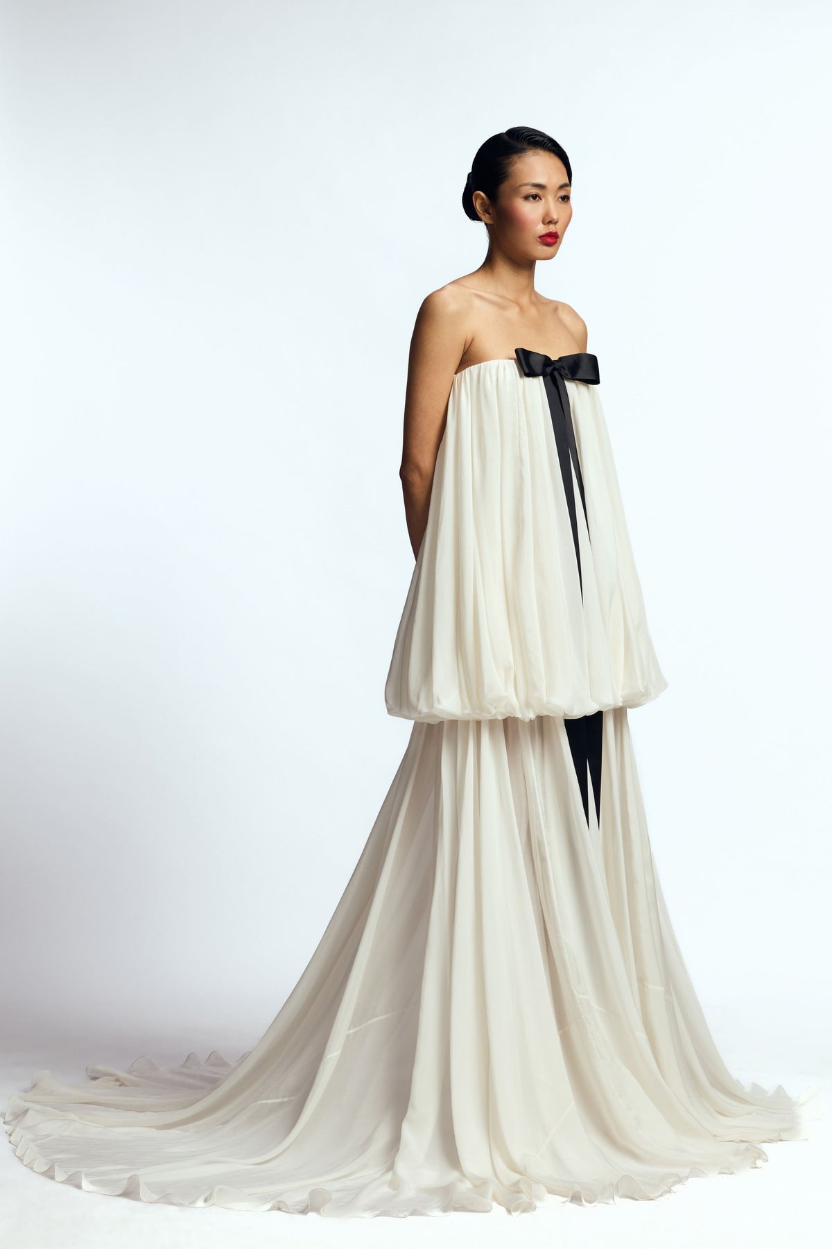 Strapless Balloon Gown