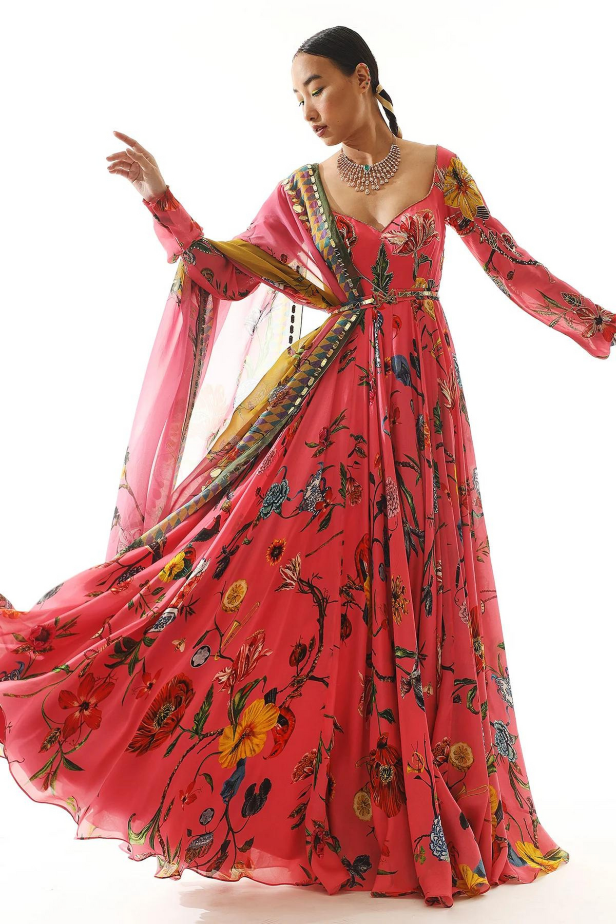 Ziva Anarkali Set