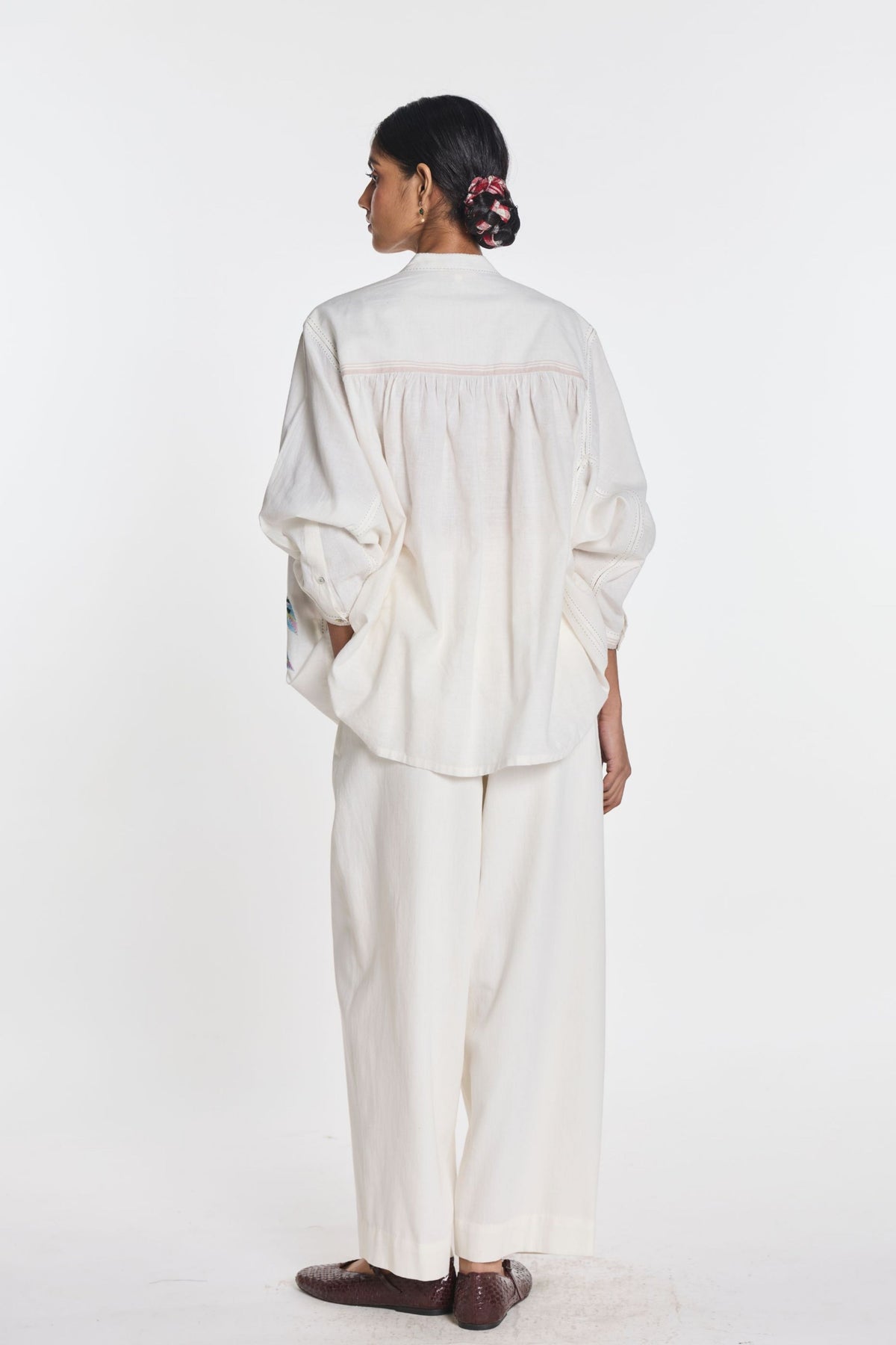 Clover Embroidered Shirt