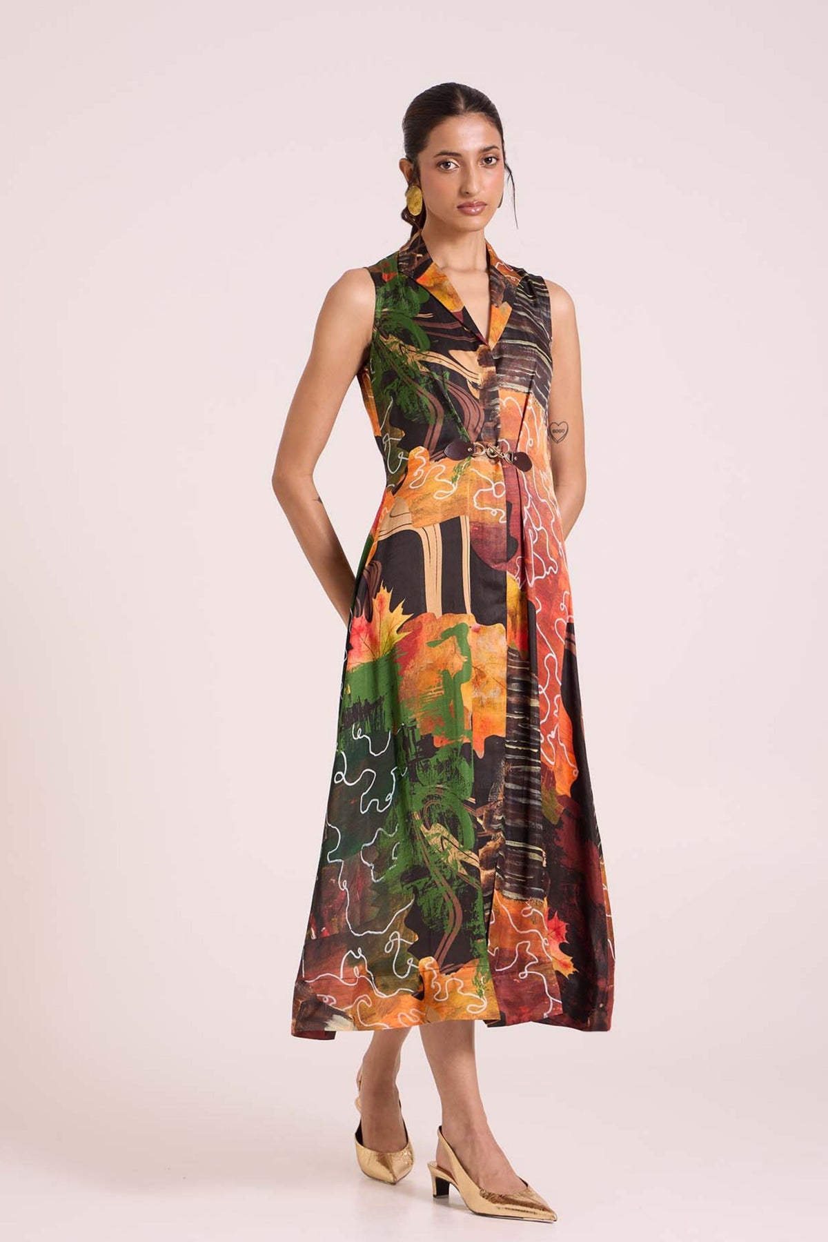 Demeter Buckle Dress
