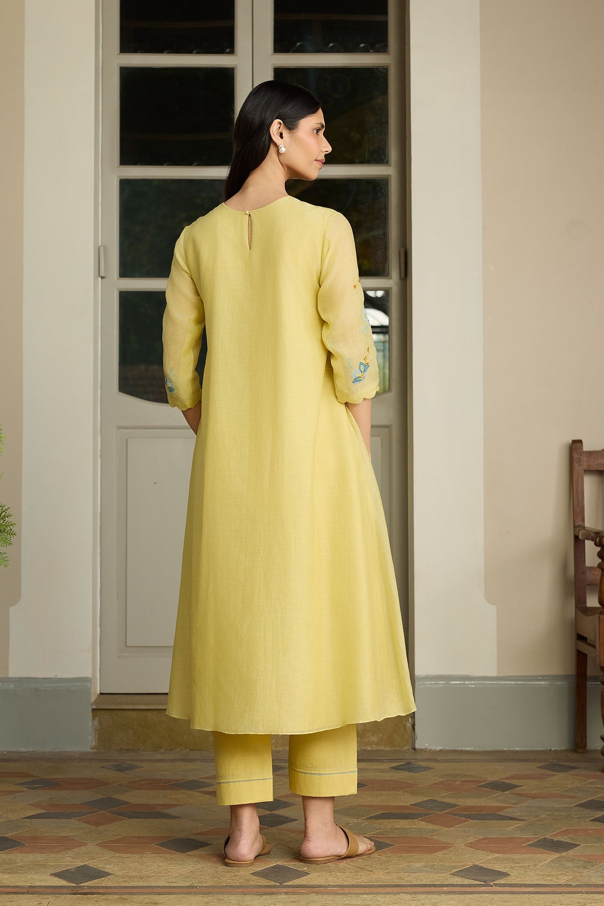 Lemon Applique Tunic Set