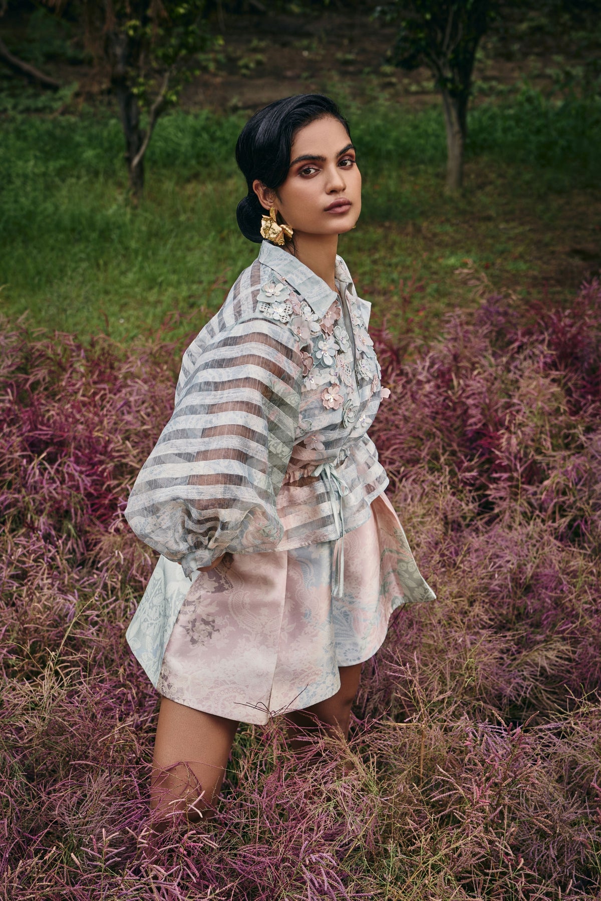 Maxim Bomber Jacket and Pleated Mini Skorts