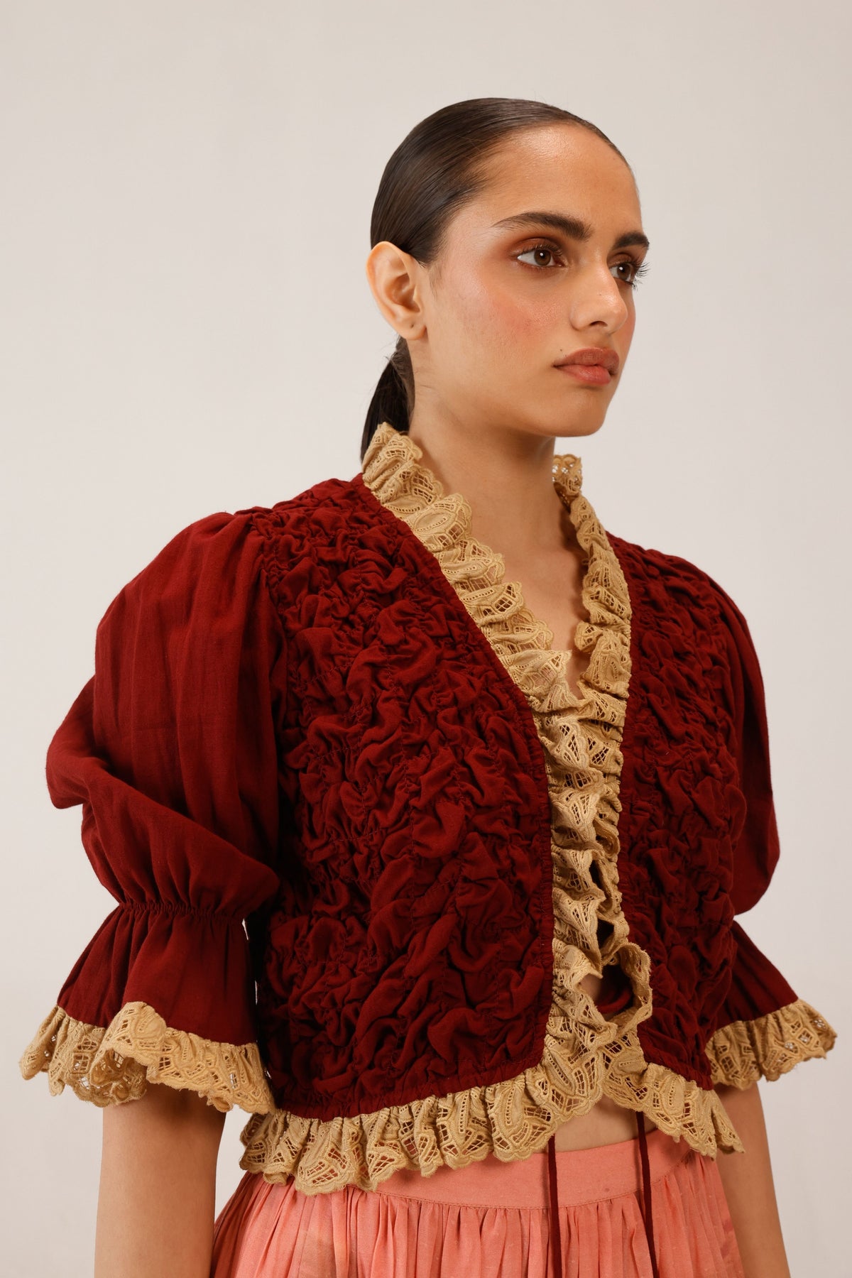 Rooshed Blouse