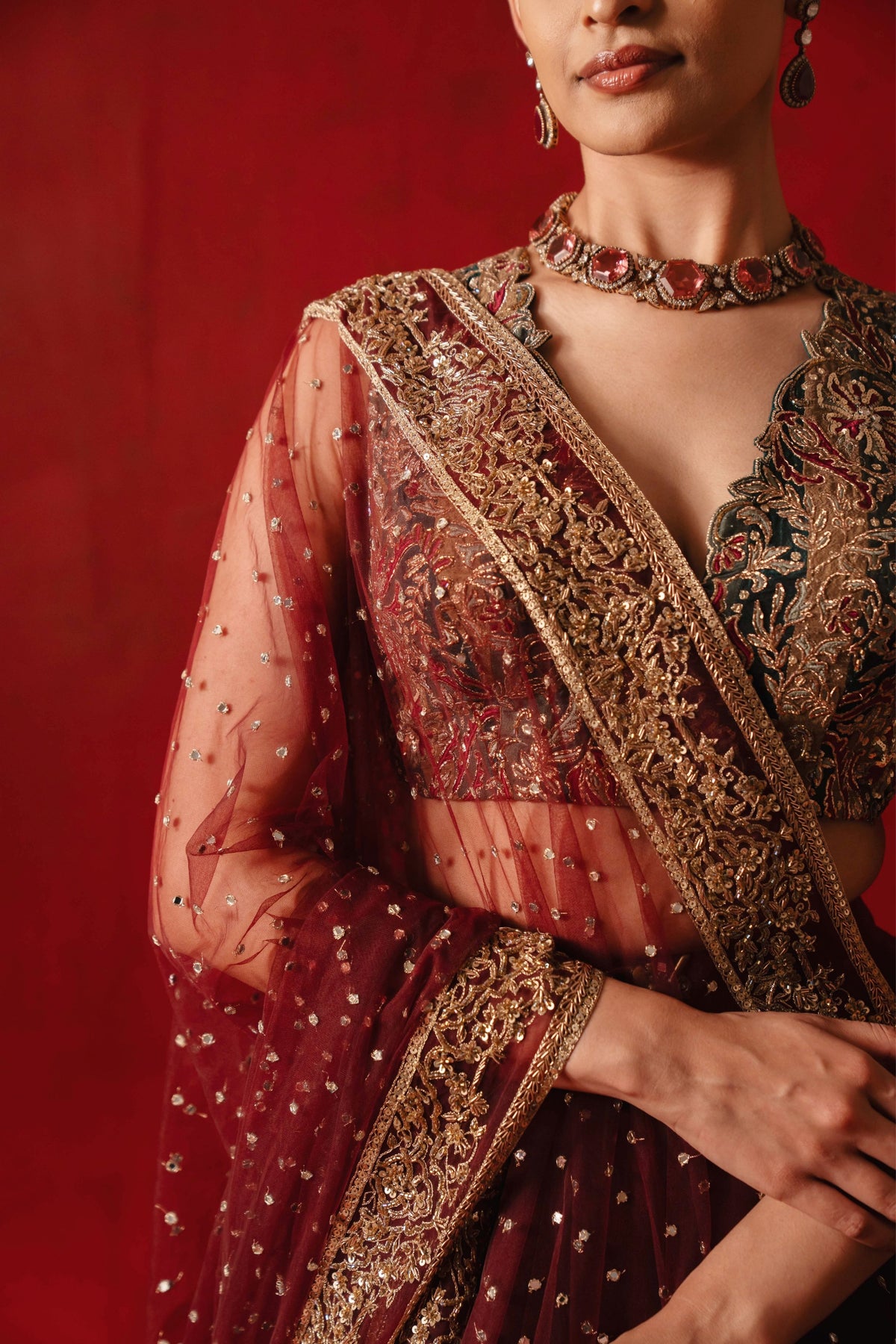 Manjari Lehenga Set