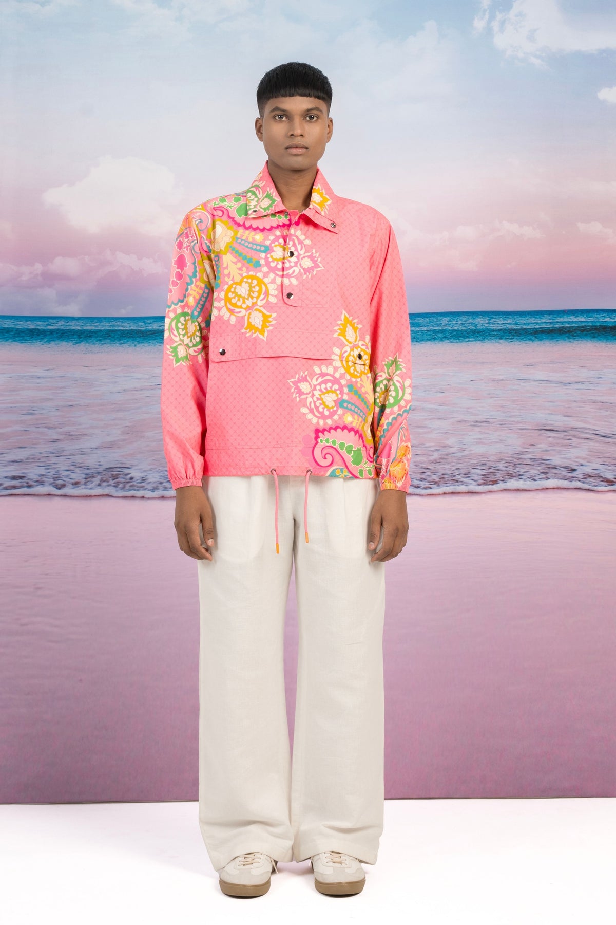 Paisely Pullover Jacket