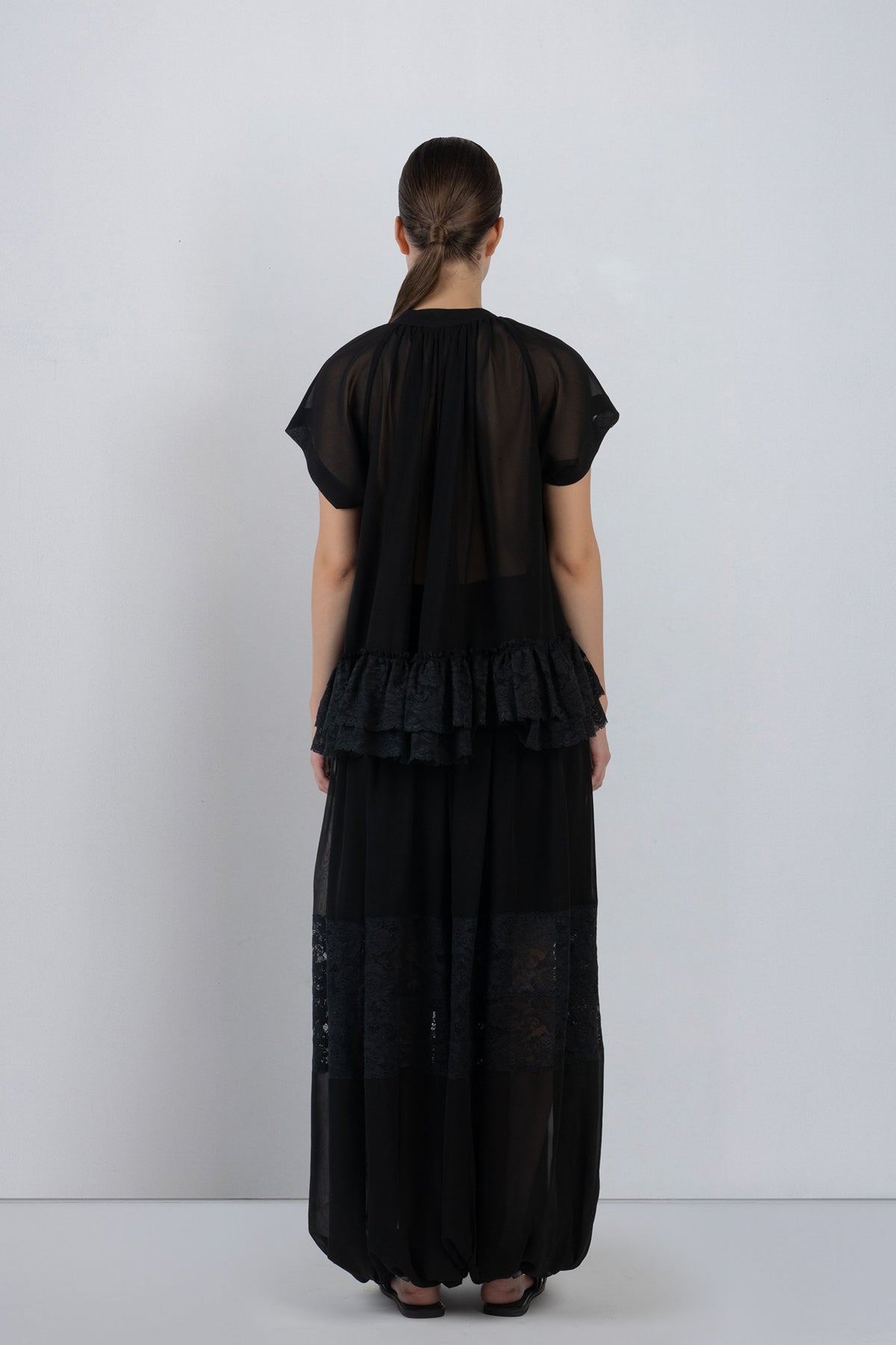 Georgette Balloon Pants