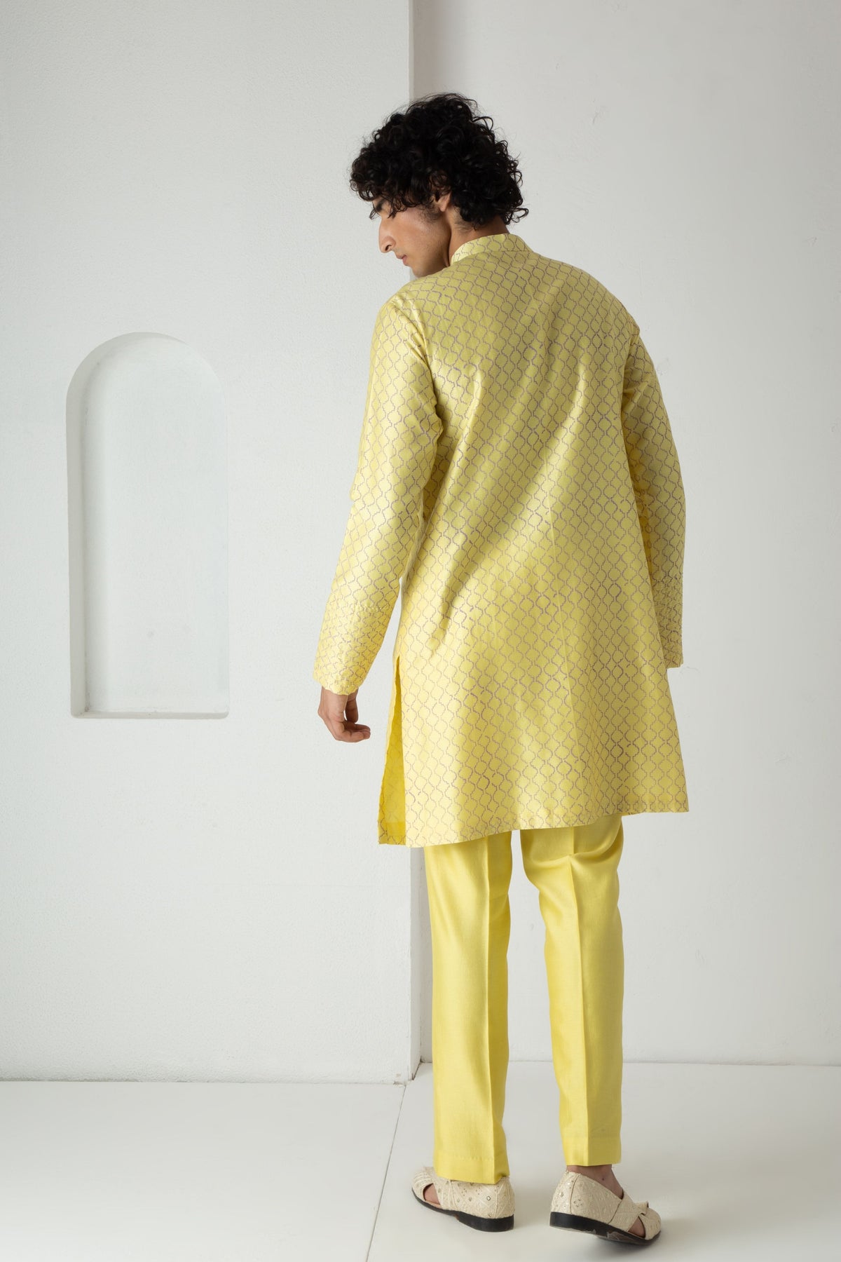 Yellow Elion Kurta Set