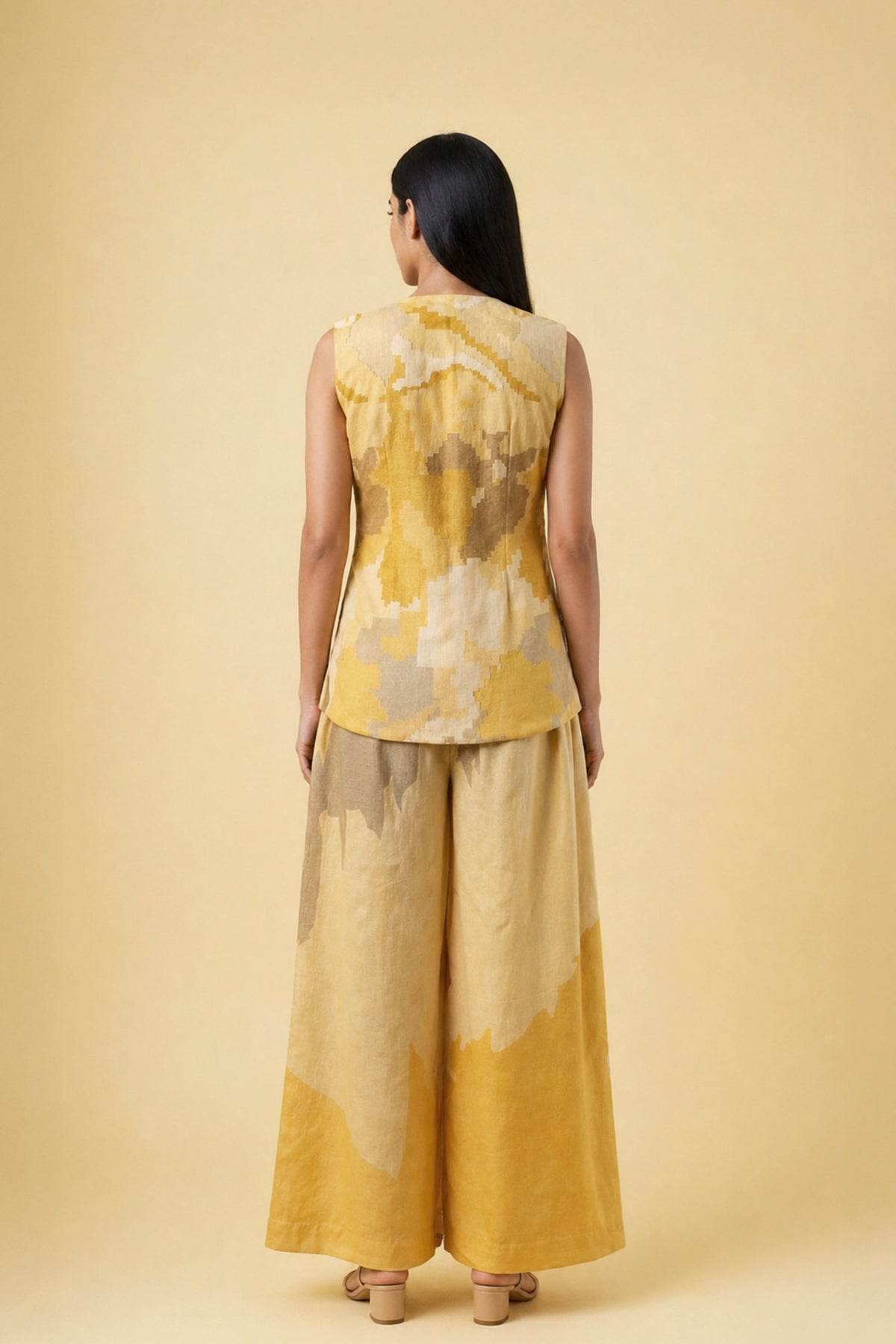 Ikat Honey Co-Ord Set