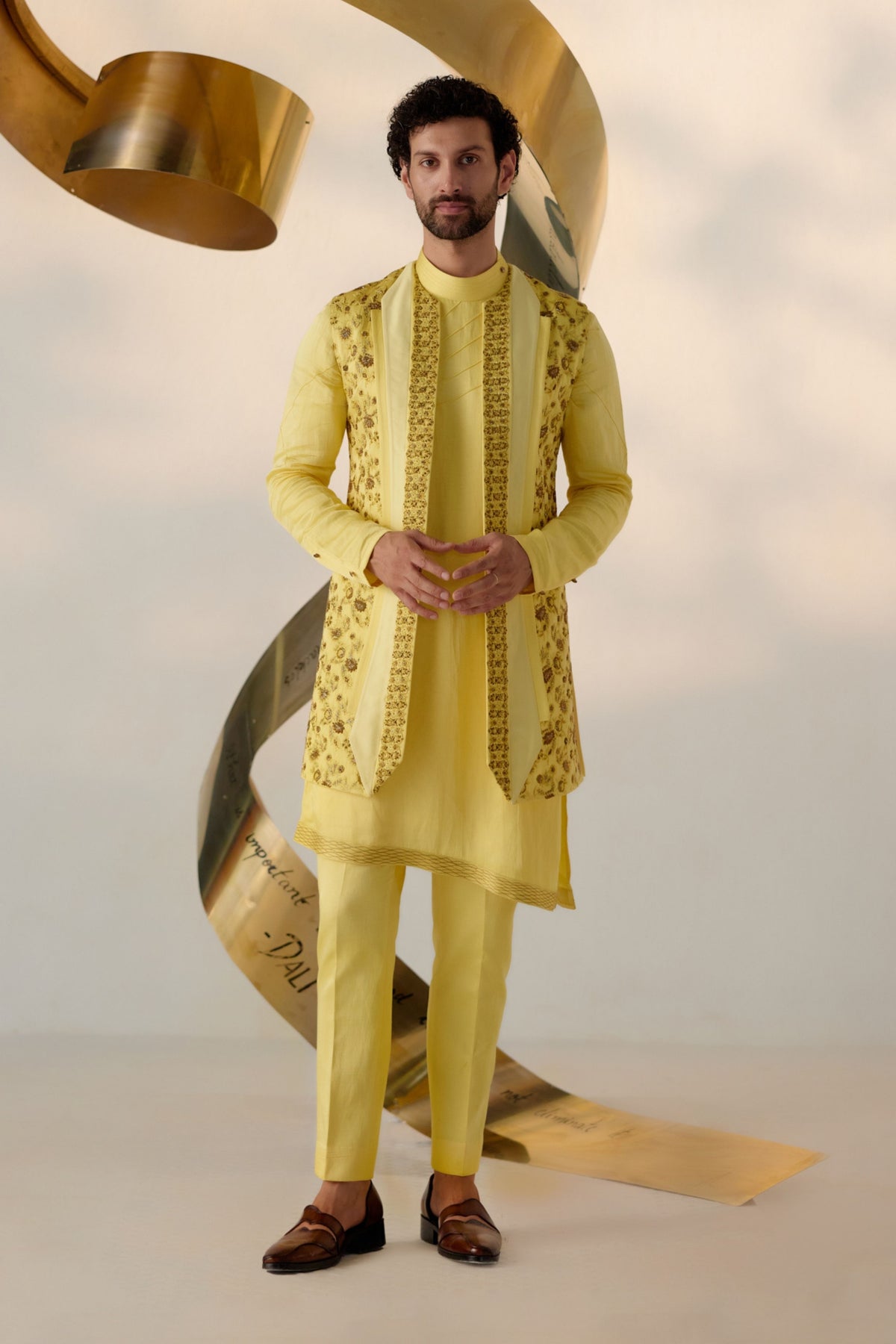 Lemon Yellow Kurta Set