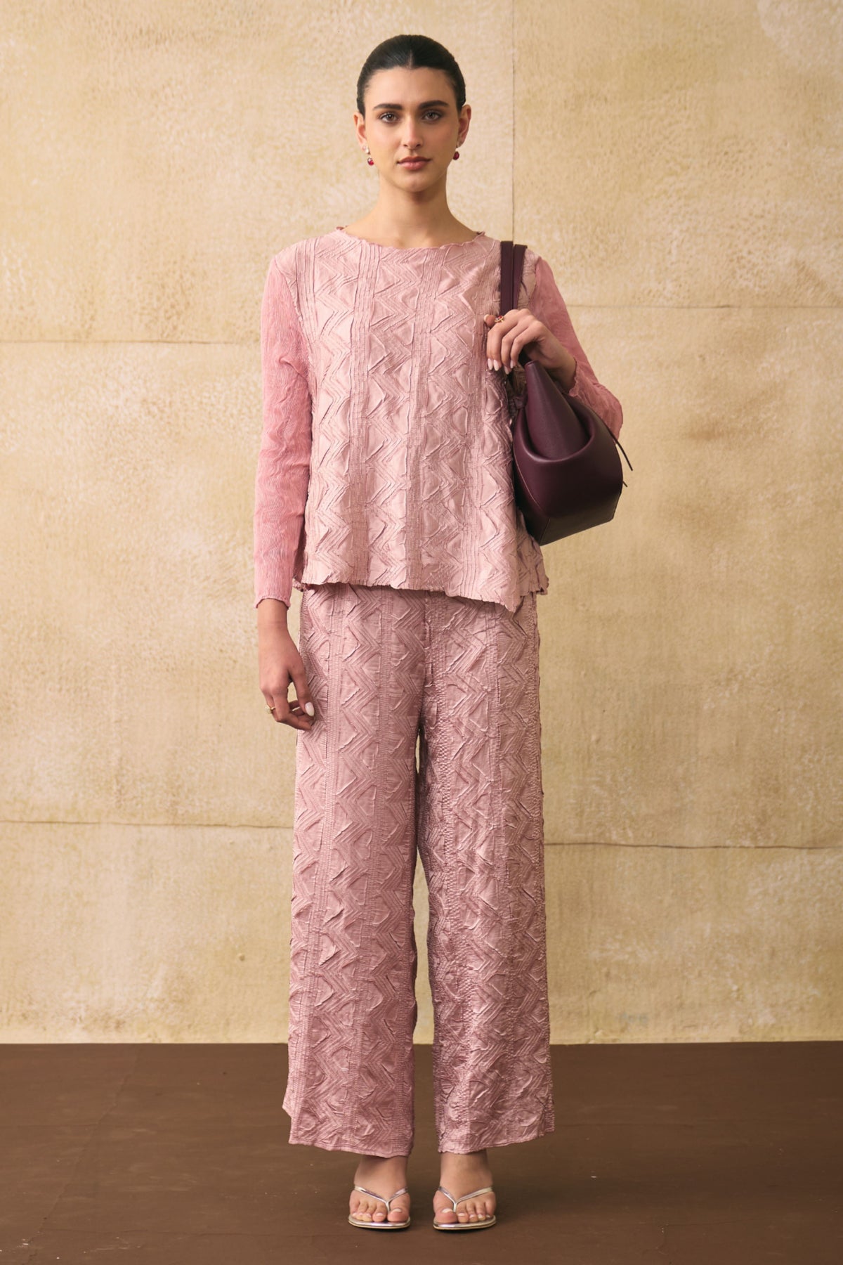 Nude Elina Co-ord Set