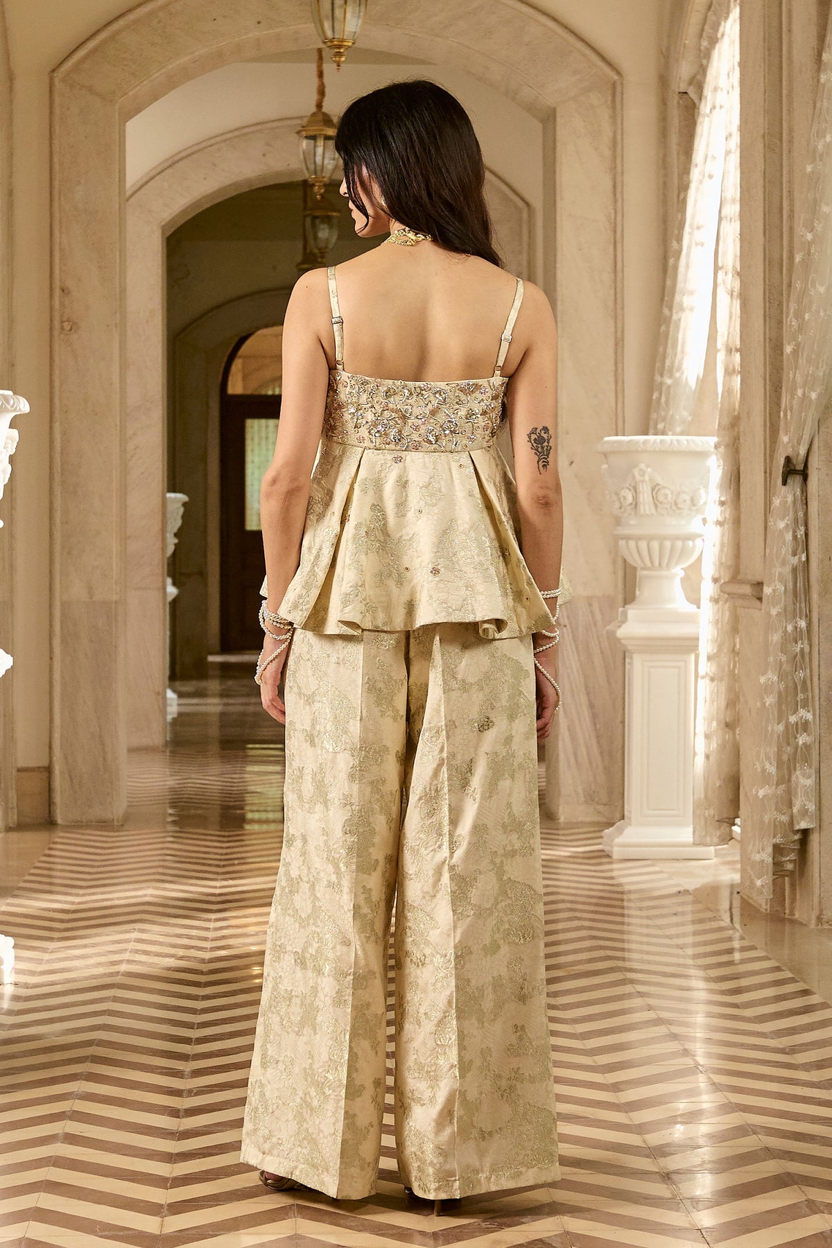 Greta Peplum Set