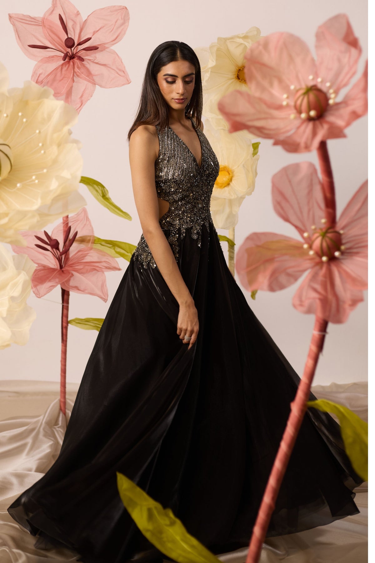 Daffodil Black Gown