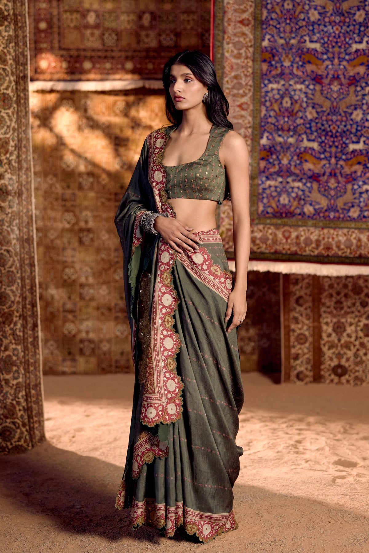 Noorzaar Saree Set