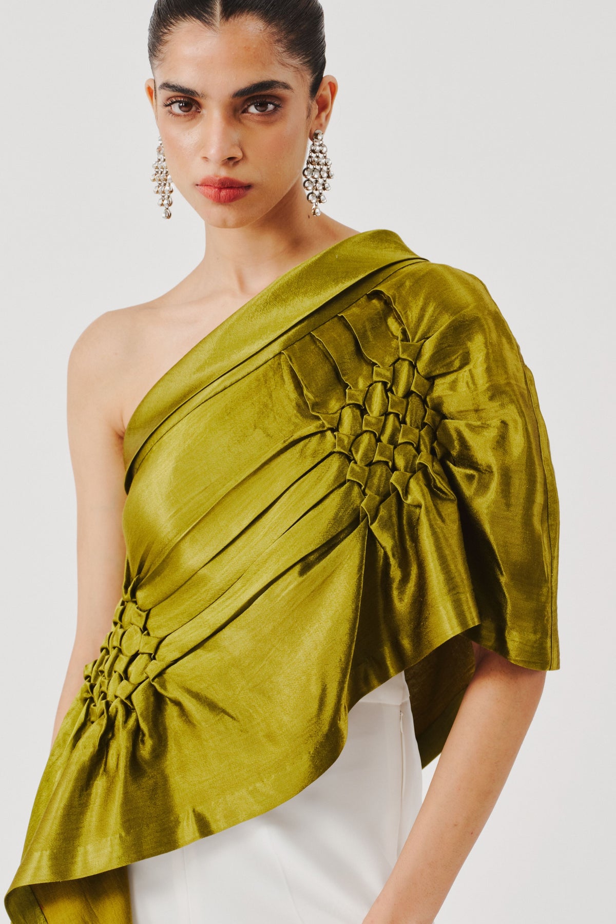 Pisa Olive Green Top