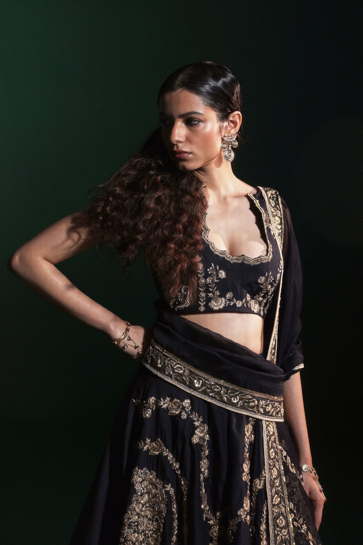 Shab-E-Tila Lehenga Set