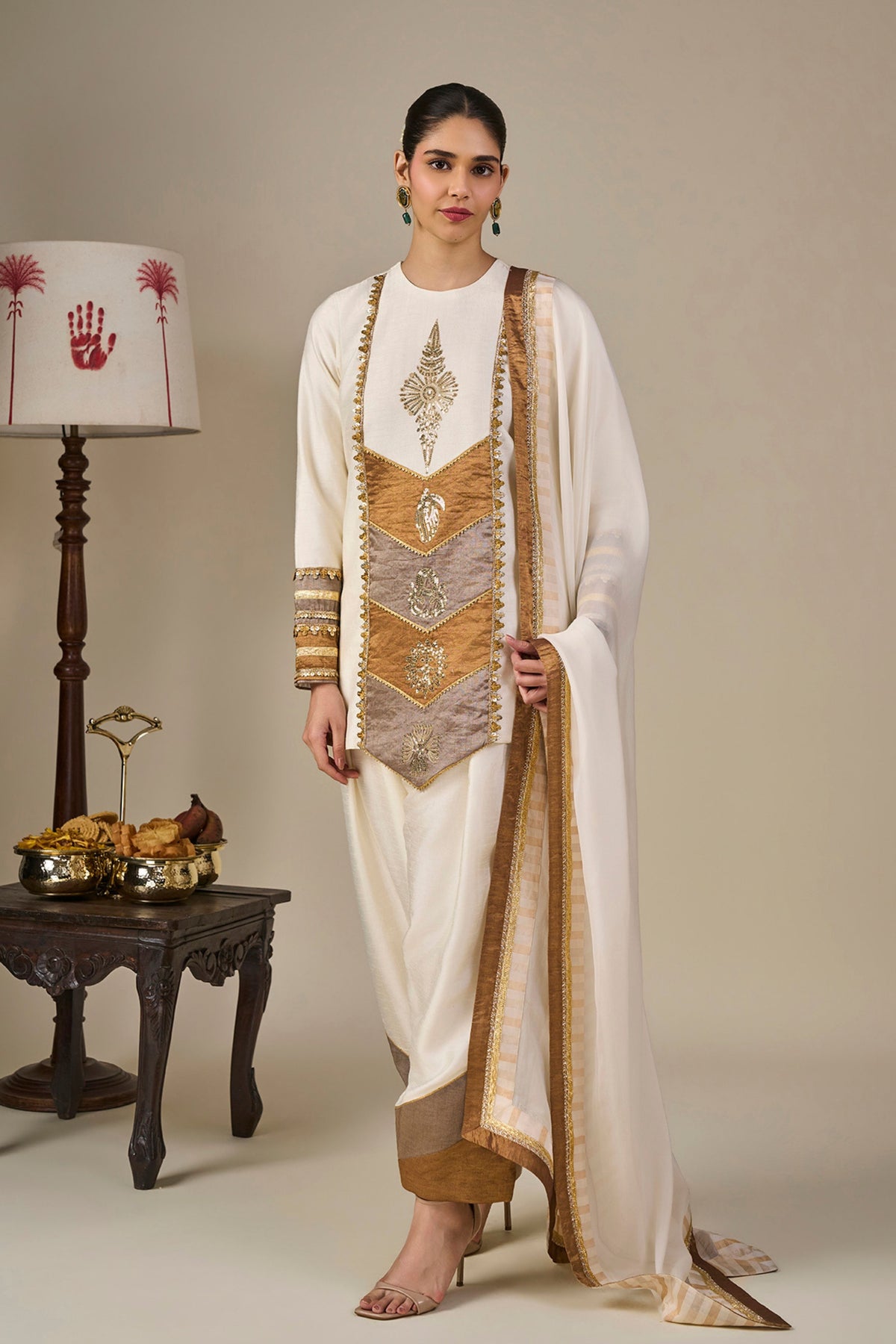 Ivory Heirloom Muse Kurta Set