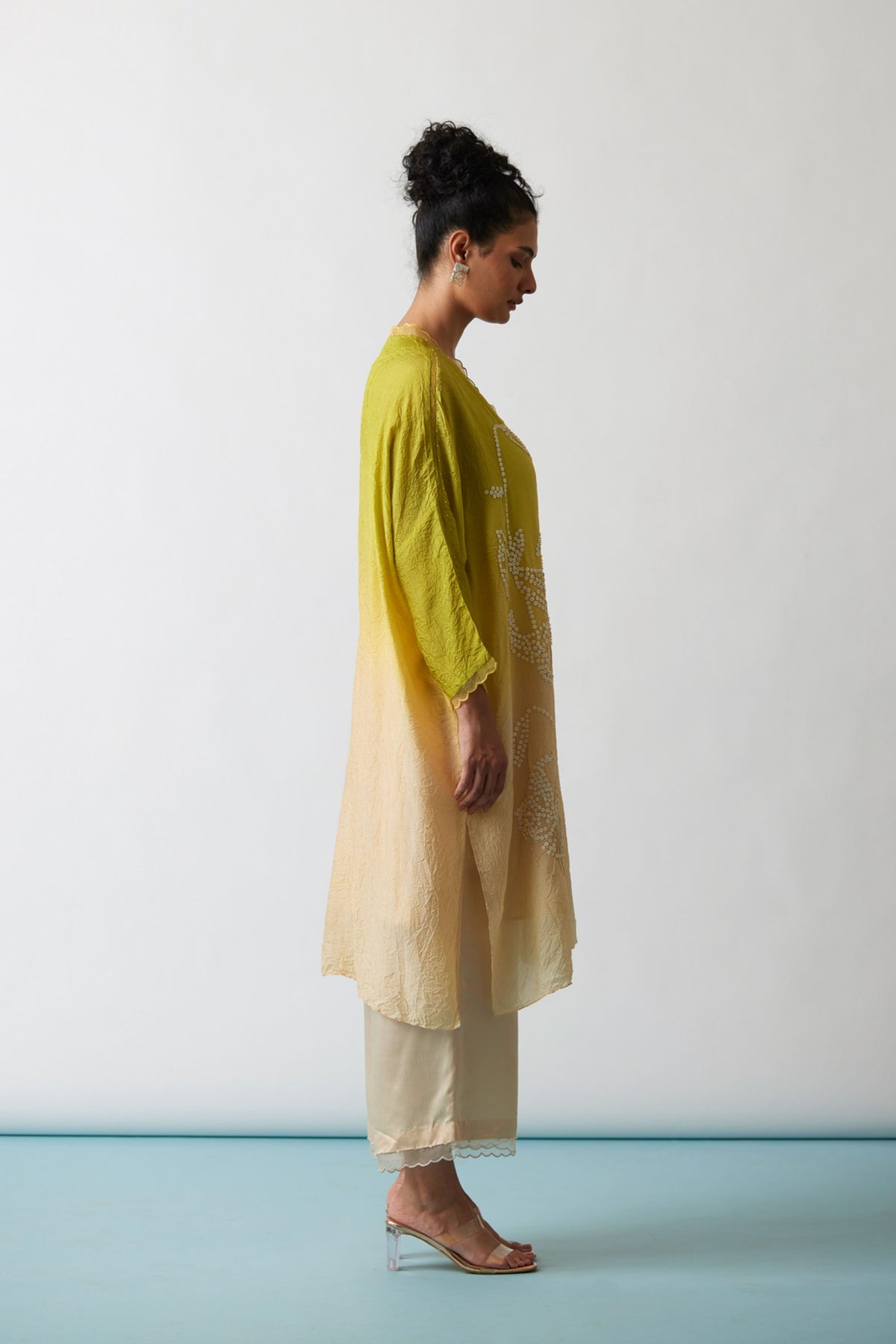 Citrene Silk Kurta Set