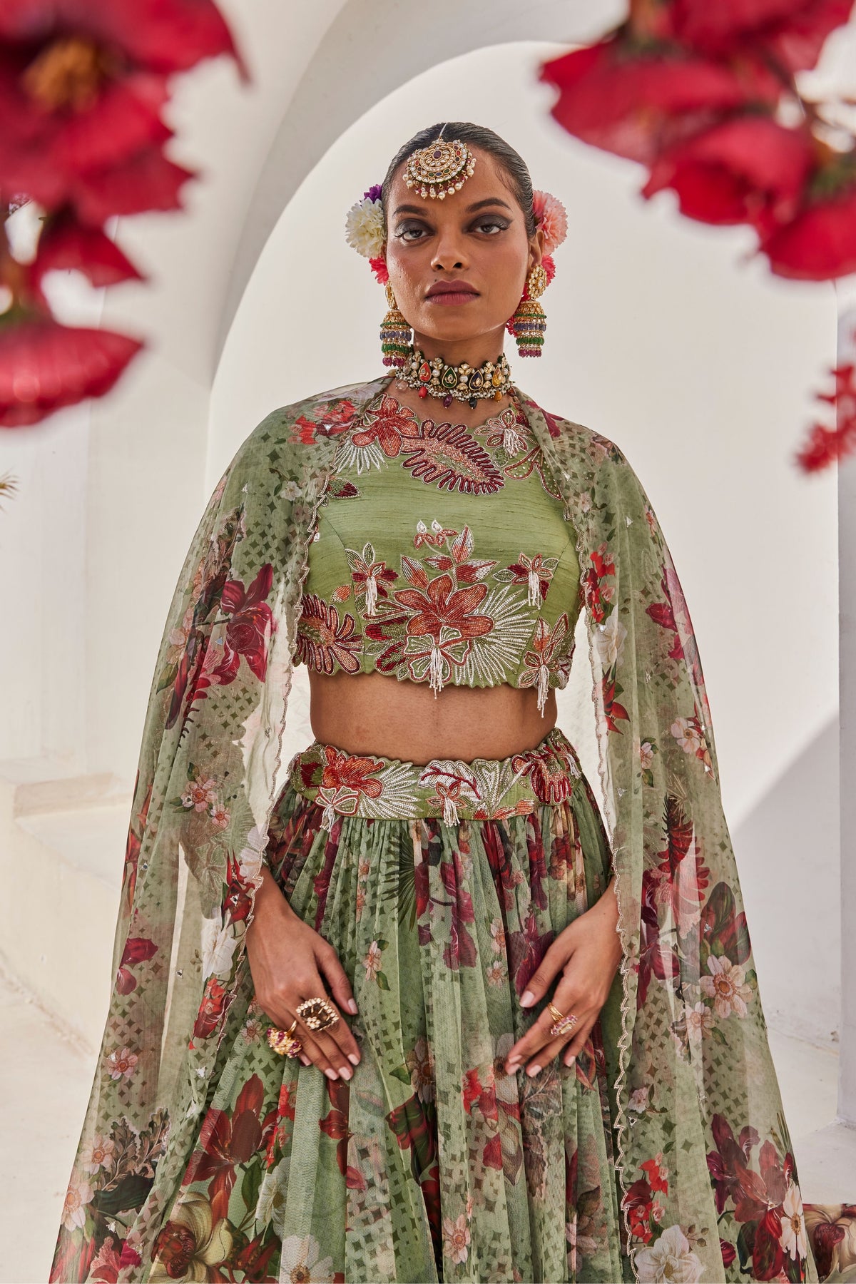 Sufi  Lehenga Set