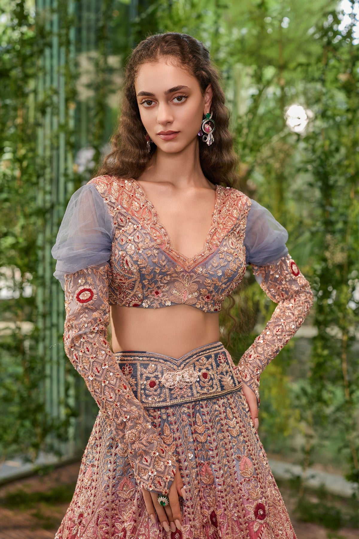Dwirang Lehenga Set