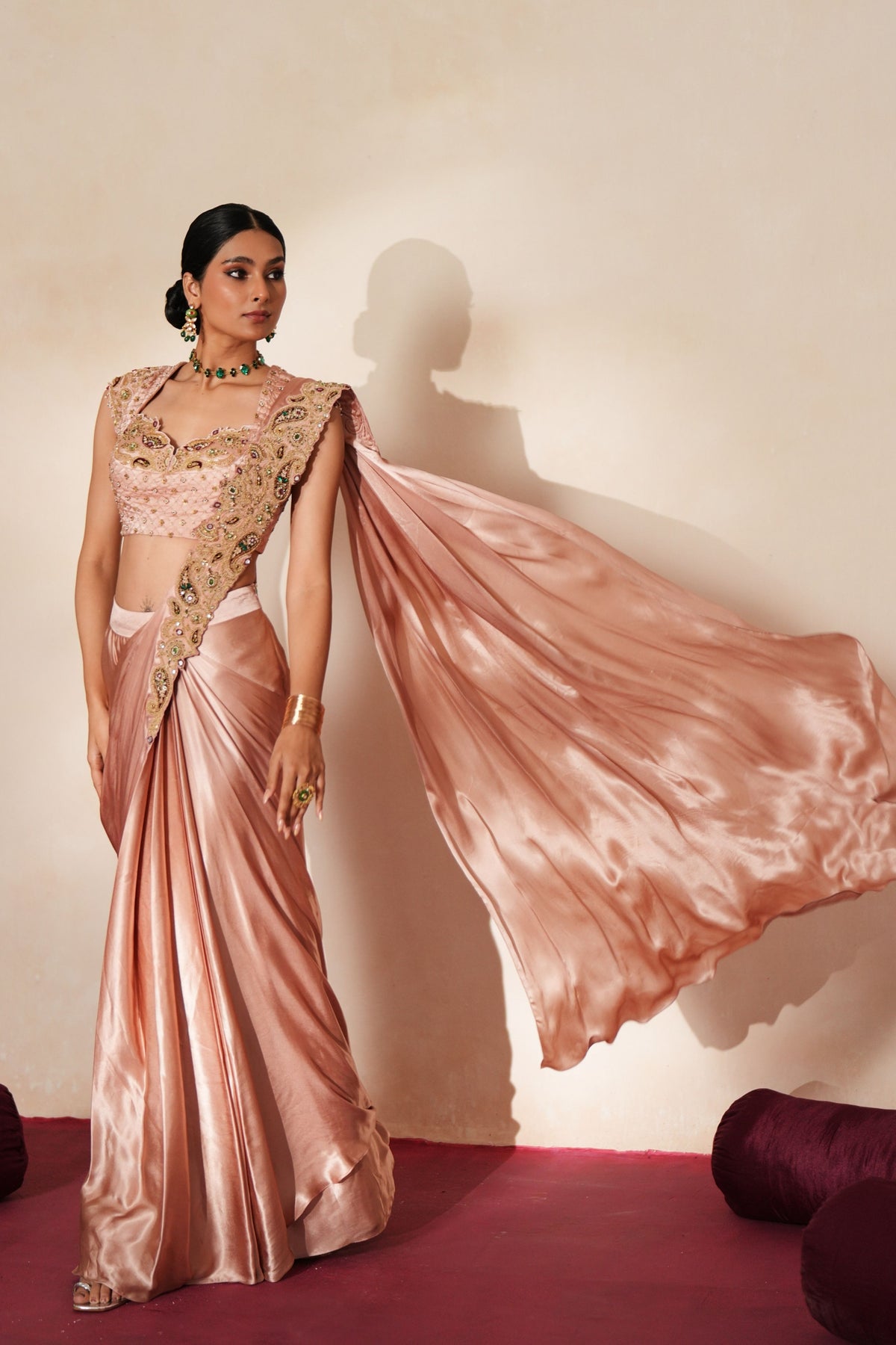 Ratanjali Pre Drape Saree