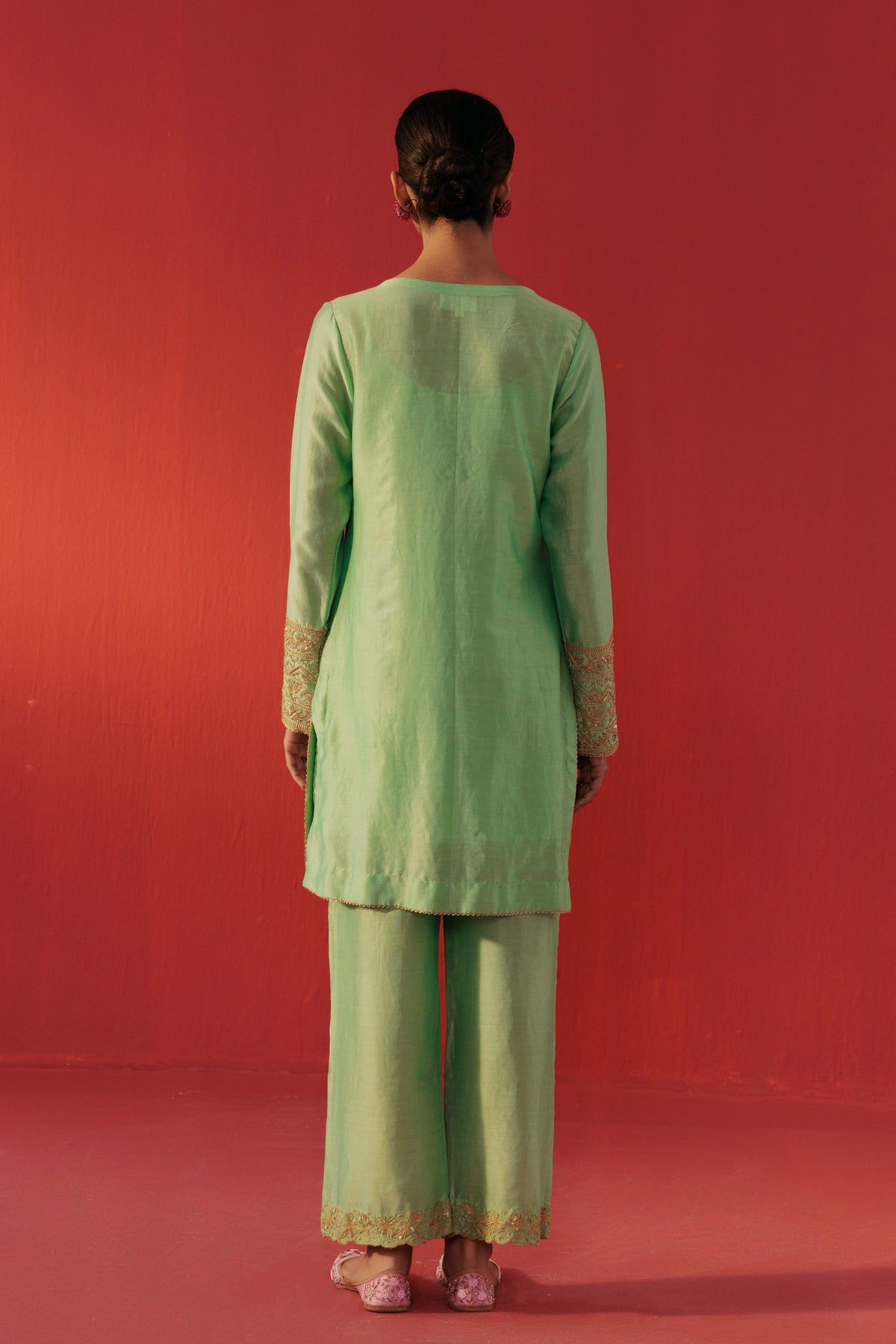 Pastel Green Kurta Set