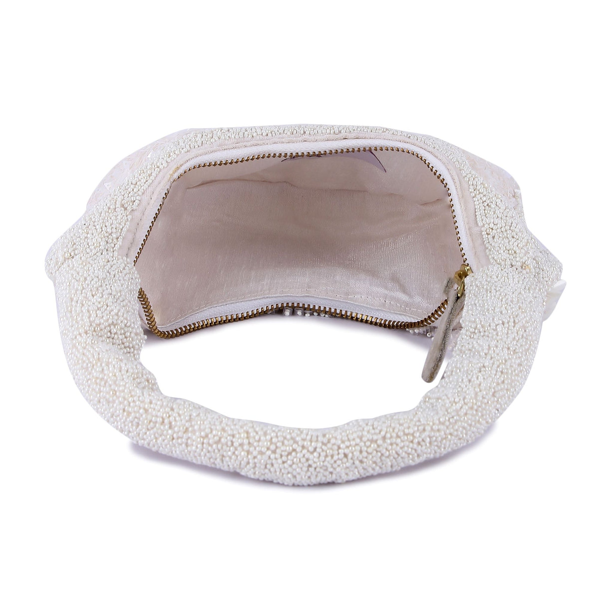 White Indo-western Purse