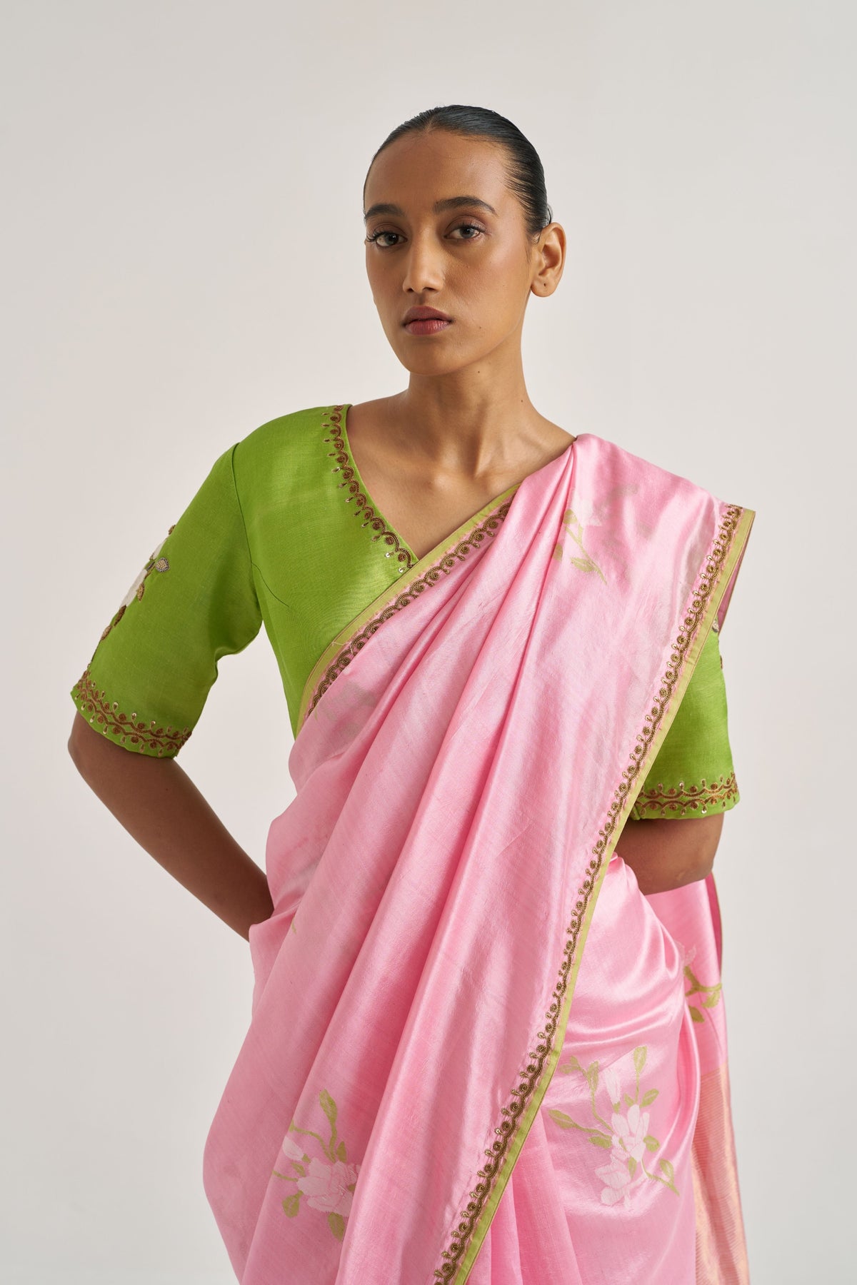 Eesha Pink Saree