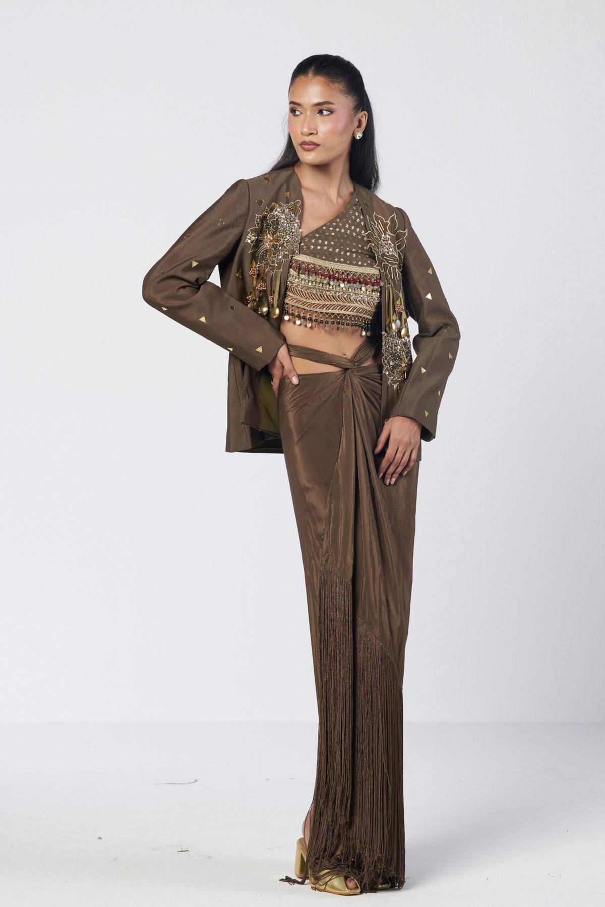 Bebo Jacket Skirt Set