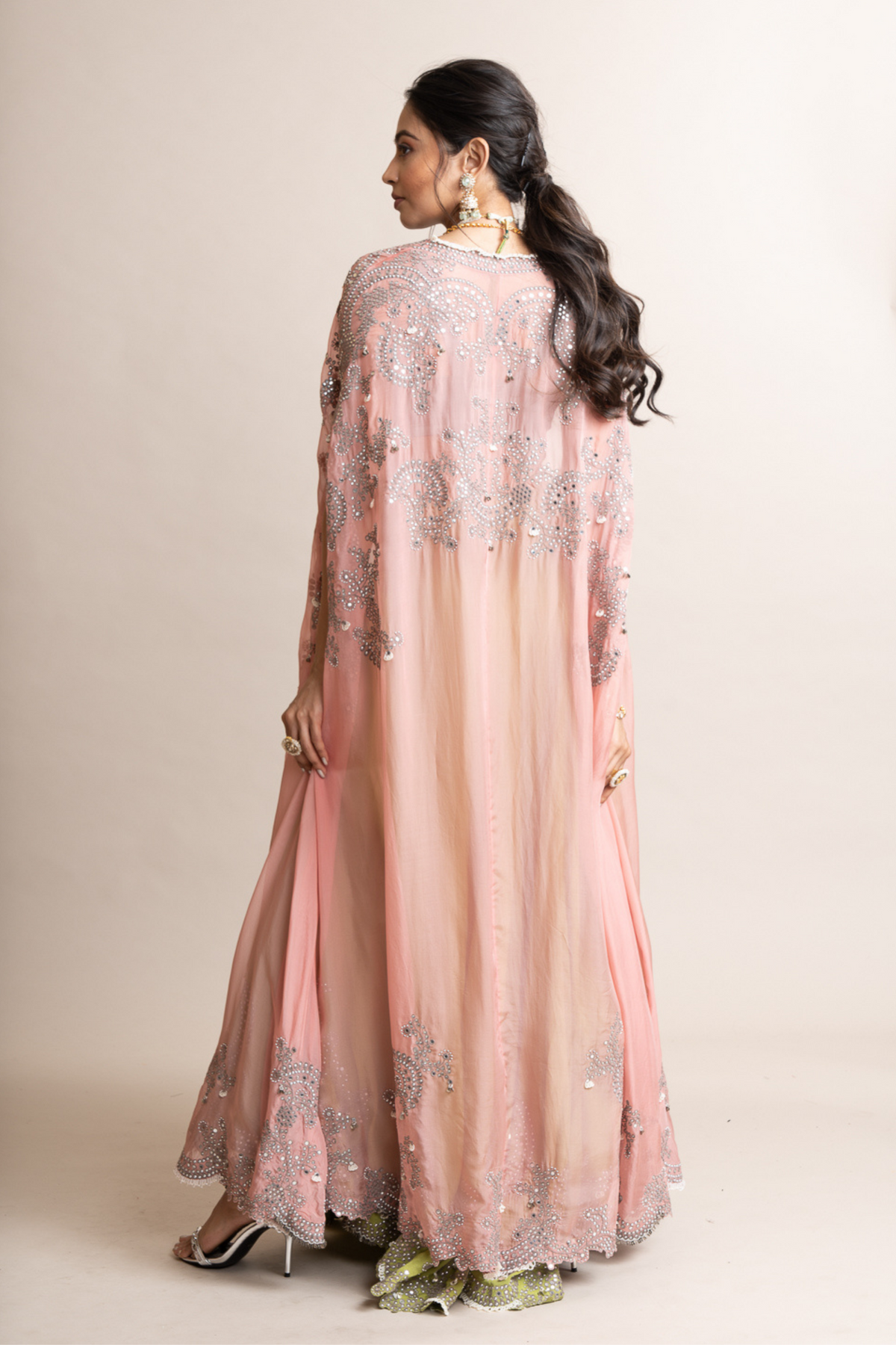 Cape With Sharara Set