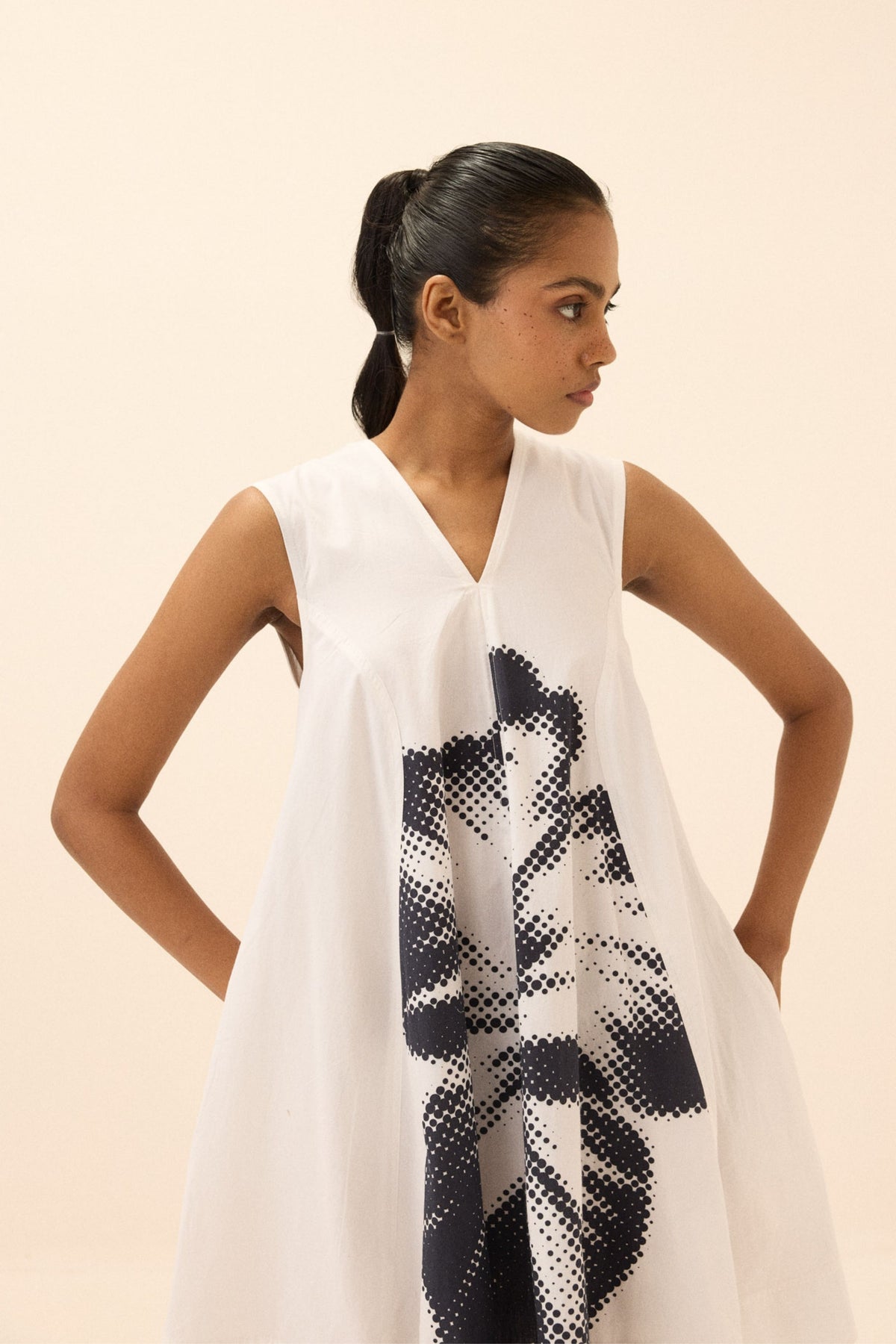 Ice Petunia Dress