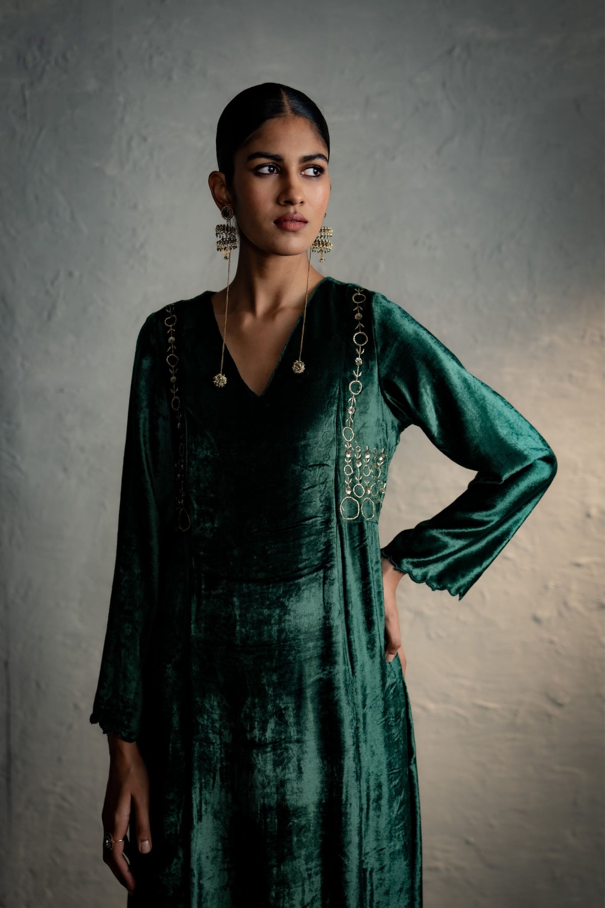 Maaya Green Kurta Set