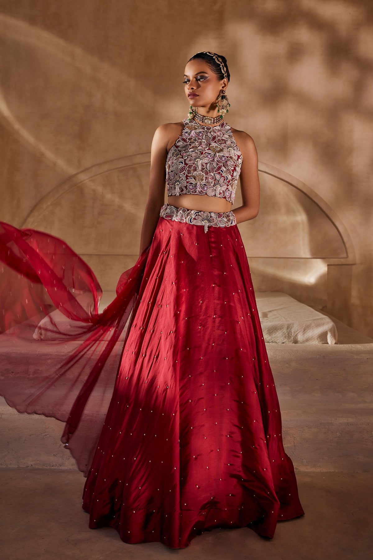 Aangan Lehenga Set