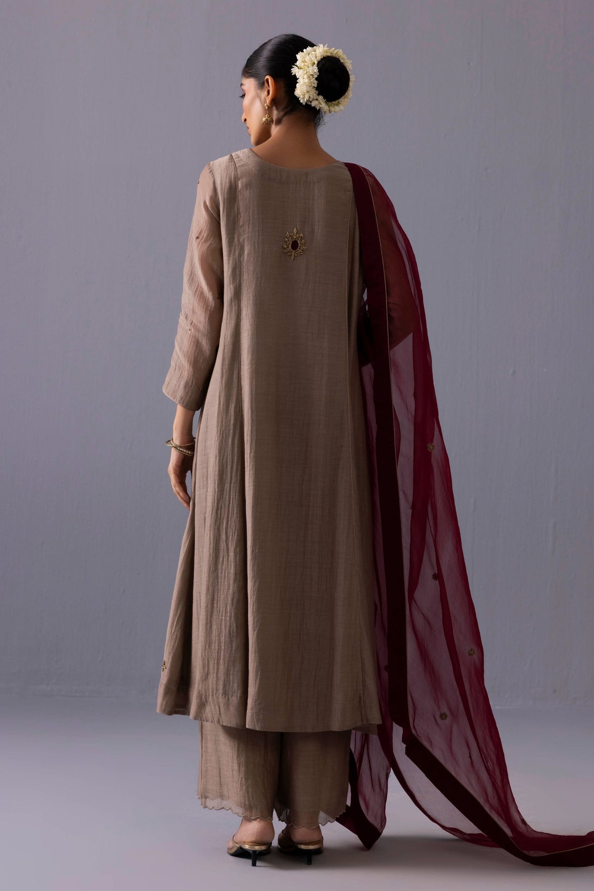 Noor Beige Kurta Set