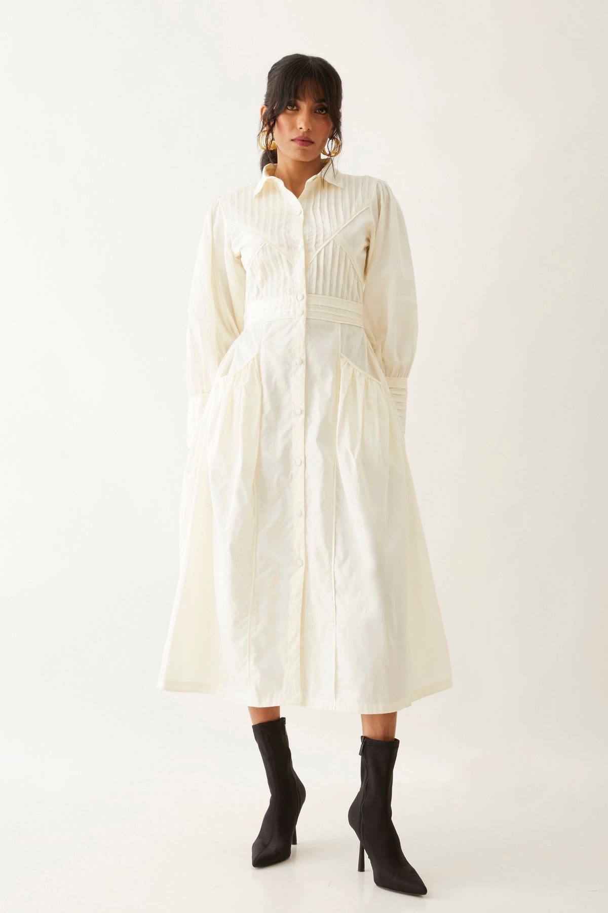 Noah Off White Dress