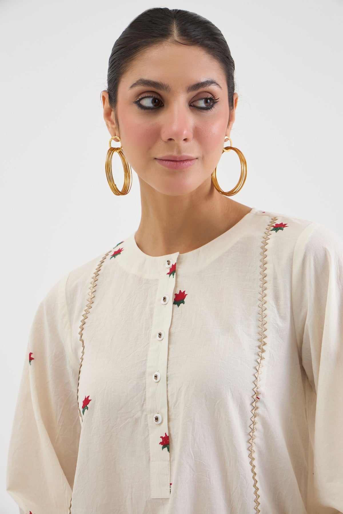 Lotus Short Kurta Set