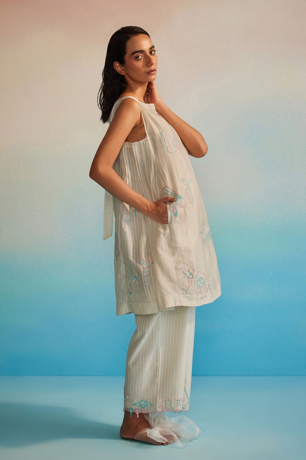 Hiroko Pleated Co-ord Set