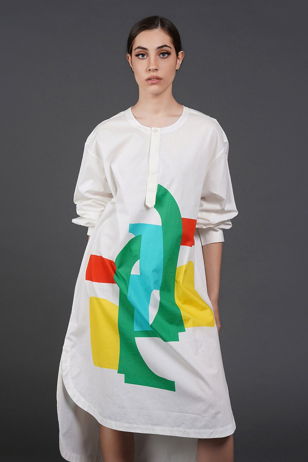 Offwhite Digtal Print Shirt